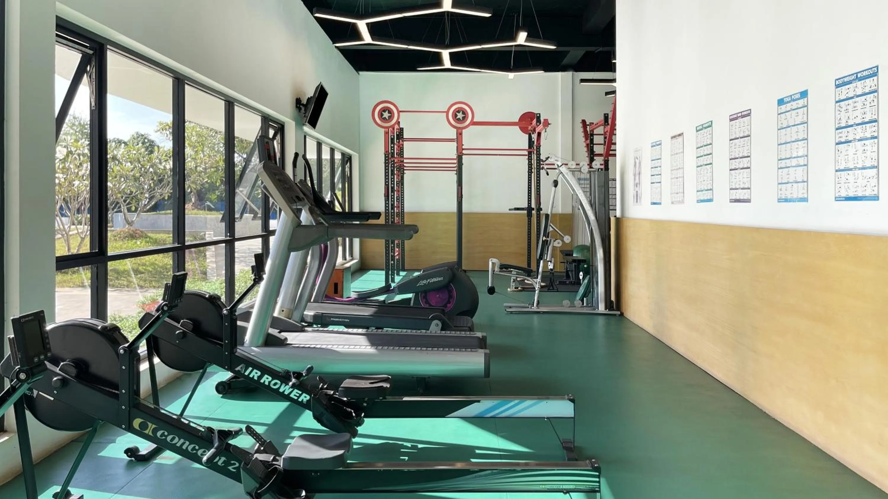 Fitness centre/facilities in Pacific Hotel & Spa