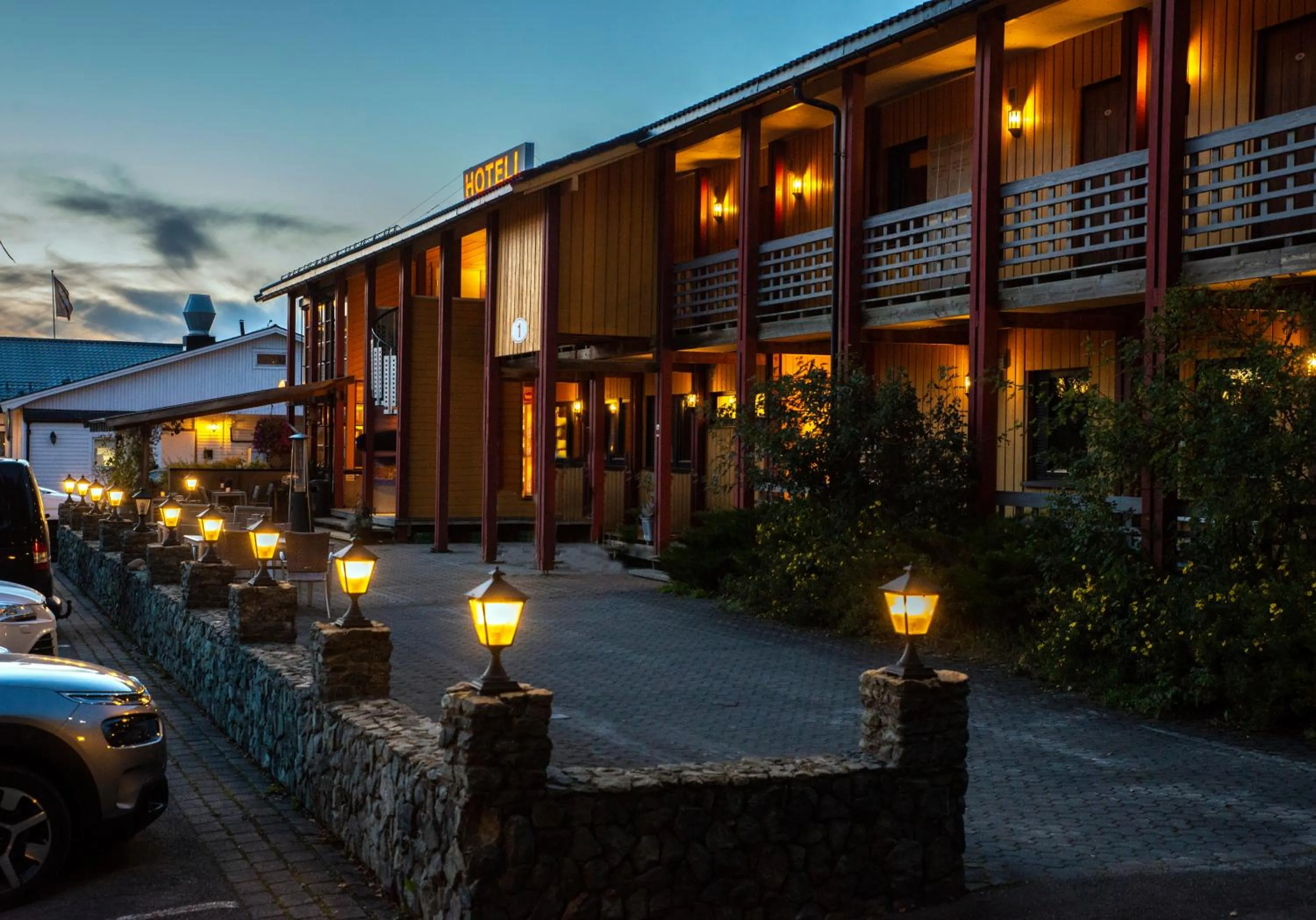 Facade/entrance in Sandmoen Bed & Breakfast, Free Parking