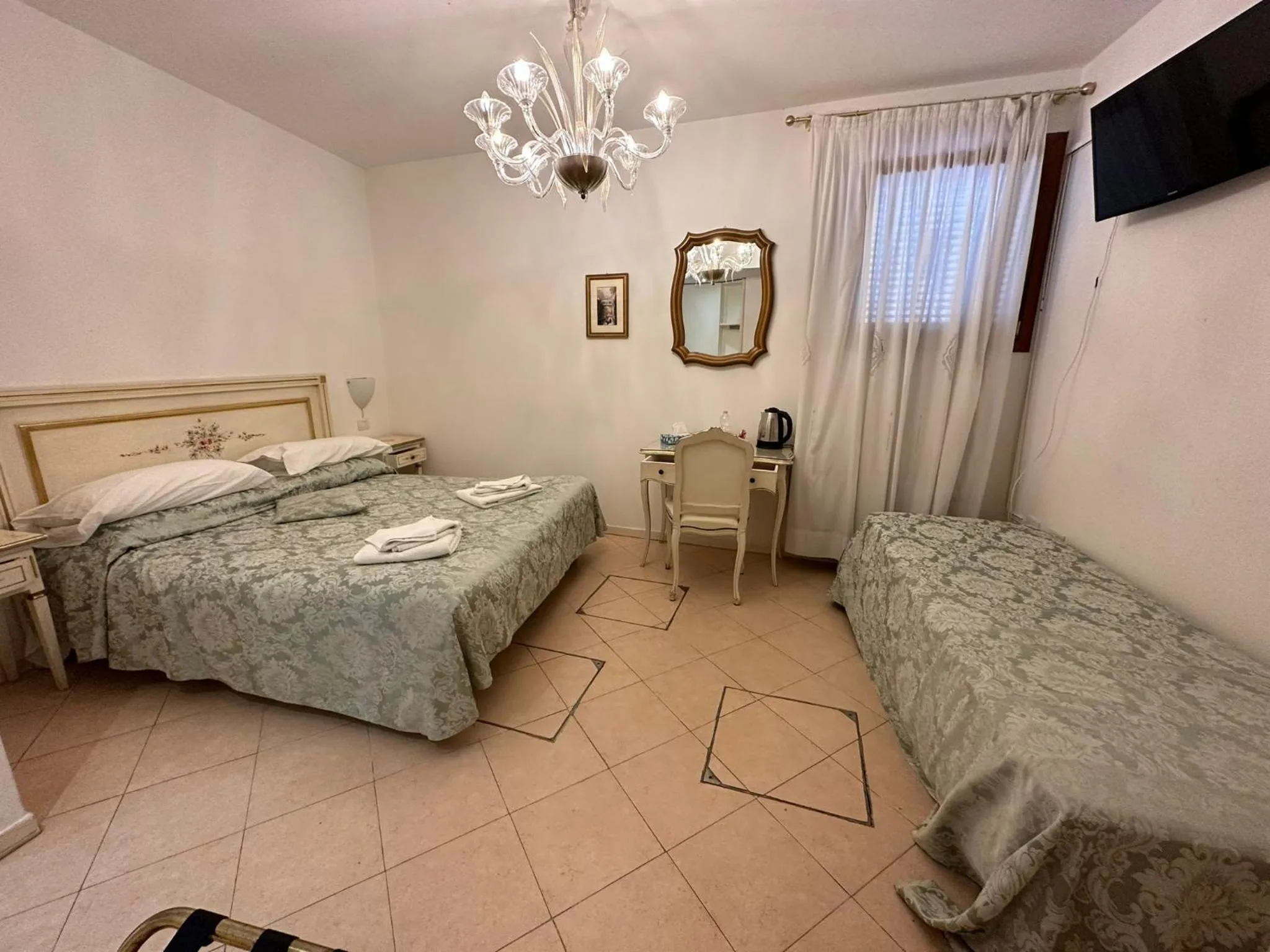 Bed in Alloggi Santa Sofia