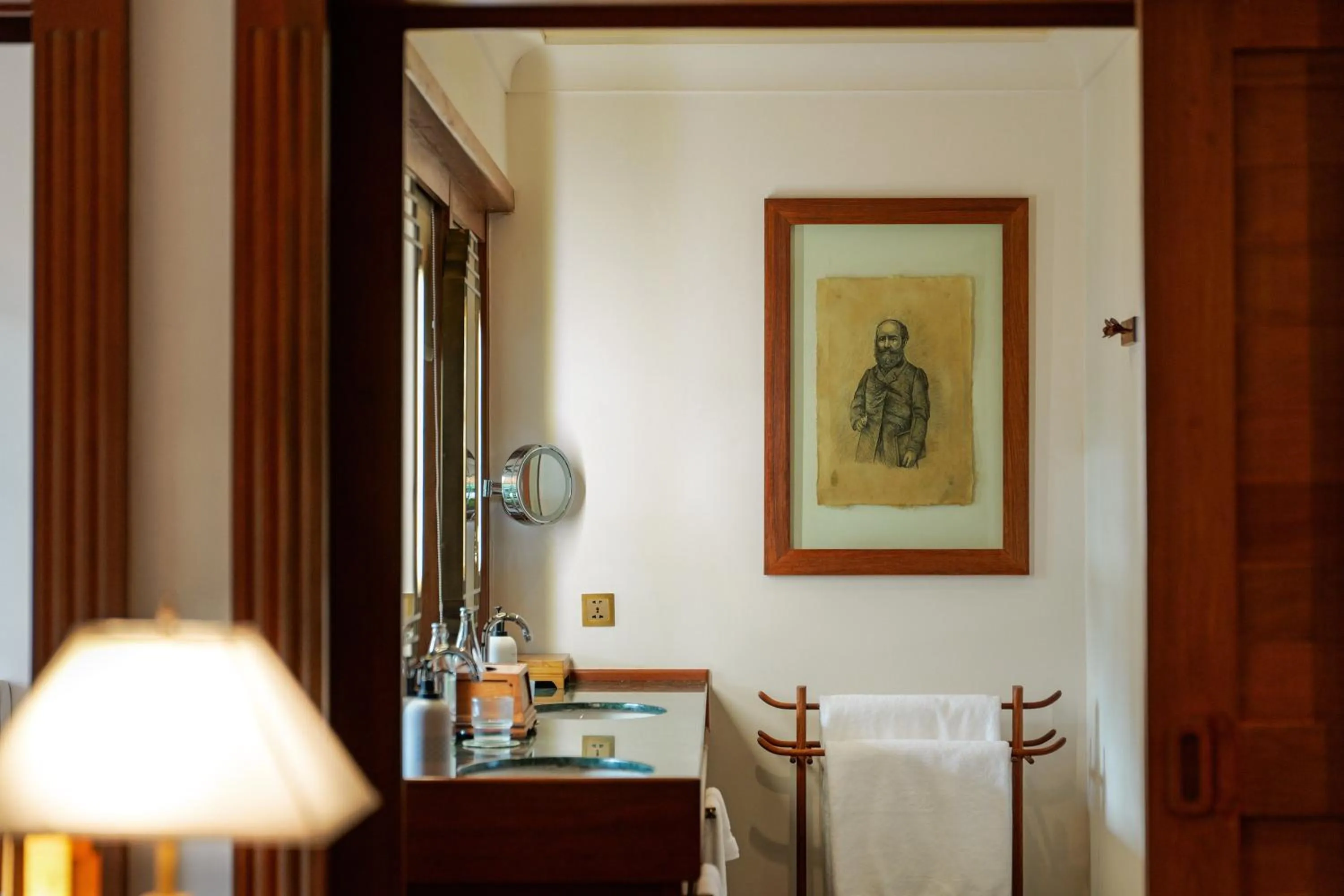 Decorative detail in La Résidence Phou Vao