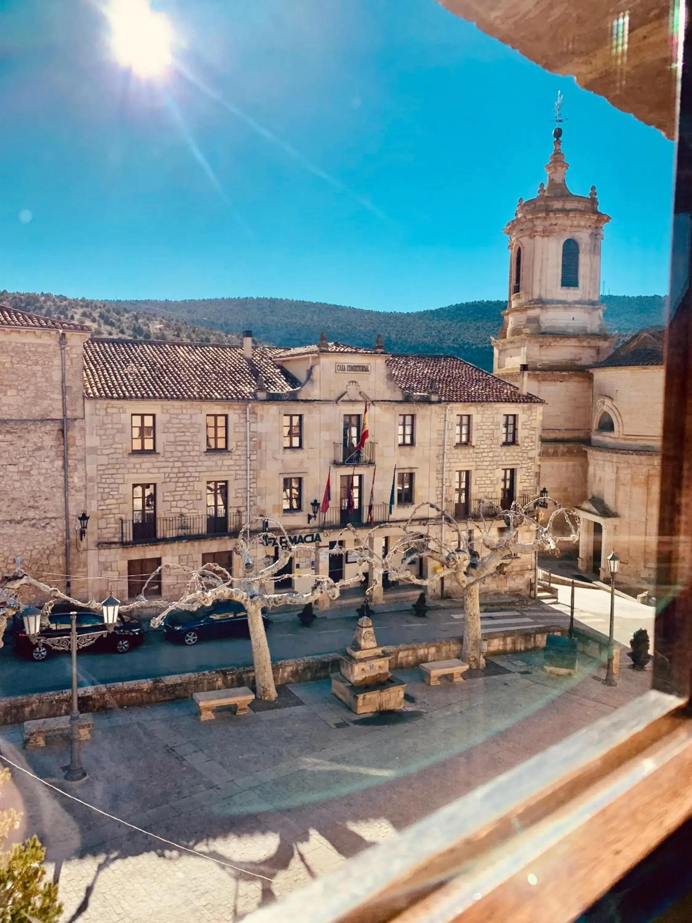 Premium Double or Twin Room with View in Hotel Tres Coronas de Silos Premium Double or Twin Room with View in Hotel Tres Coronas de Silos