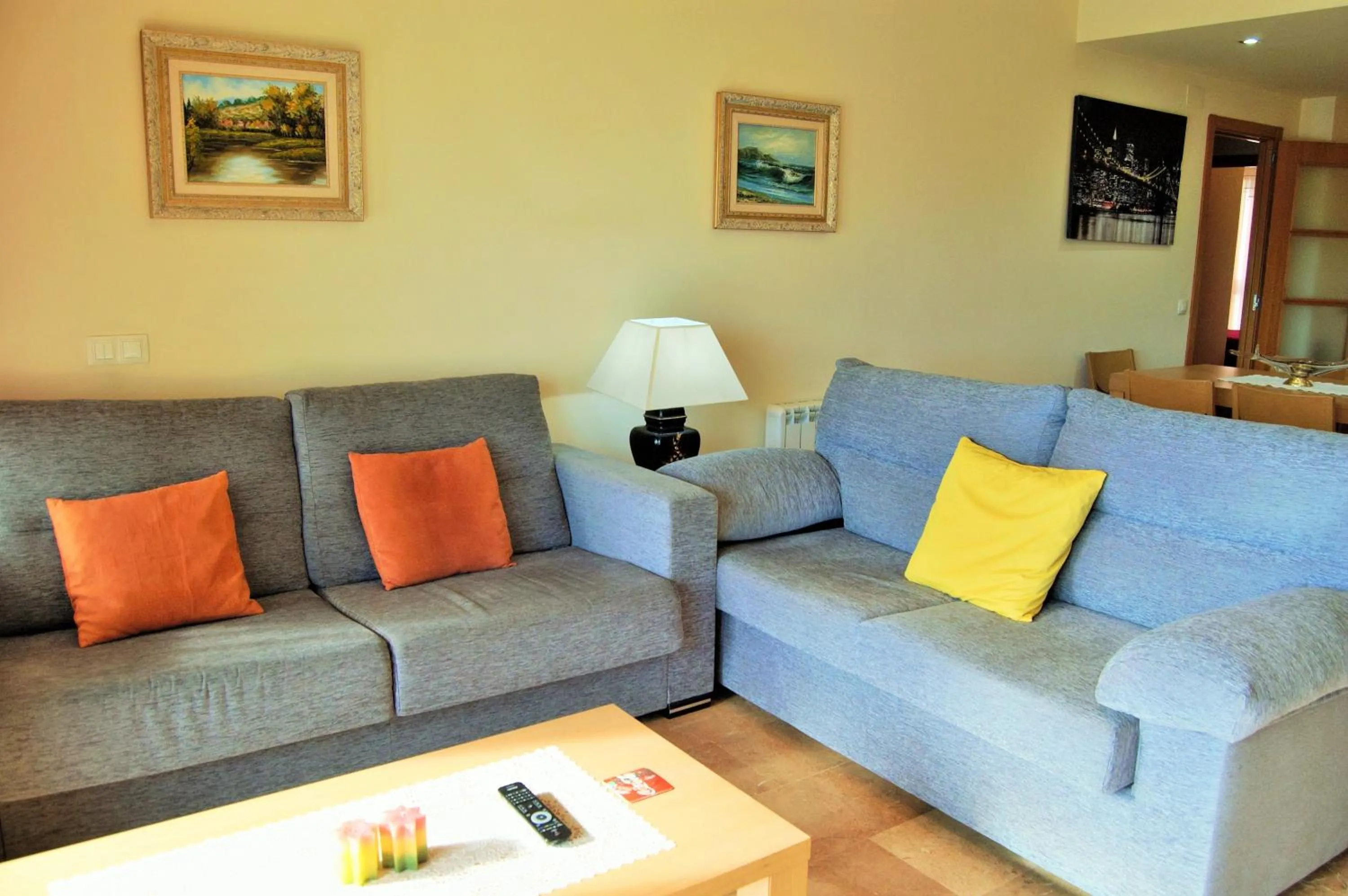 Living room in Apartamento Ainara Garden Family