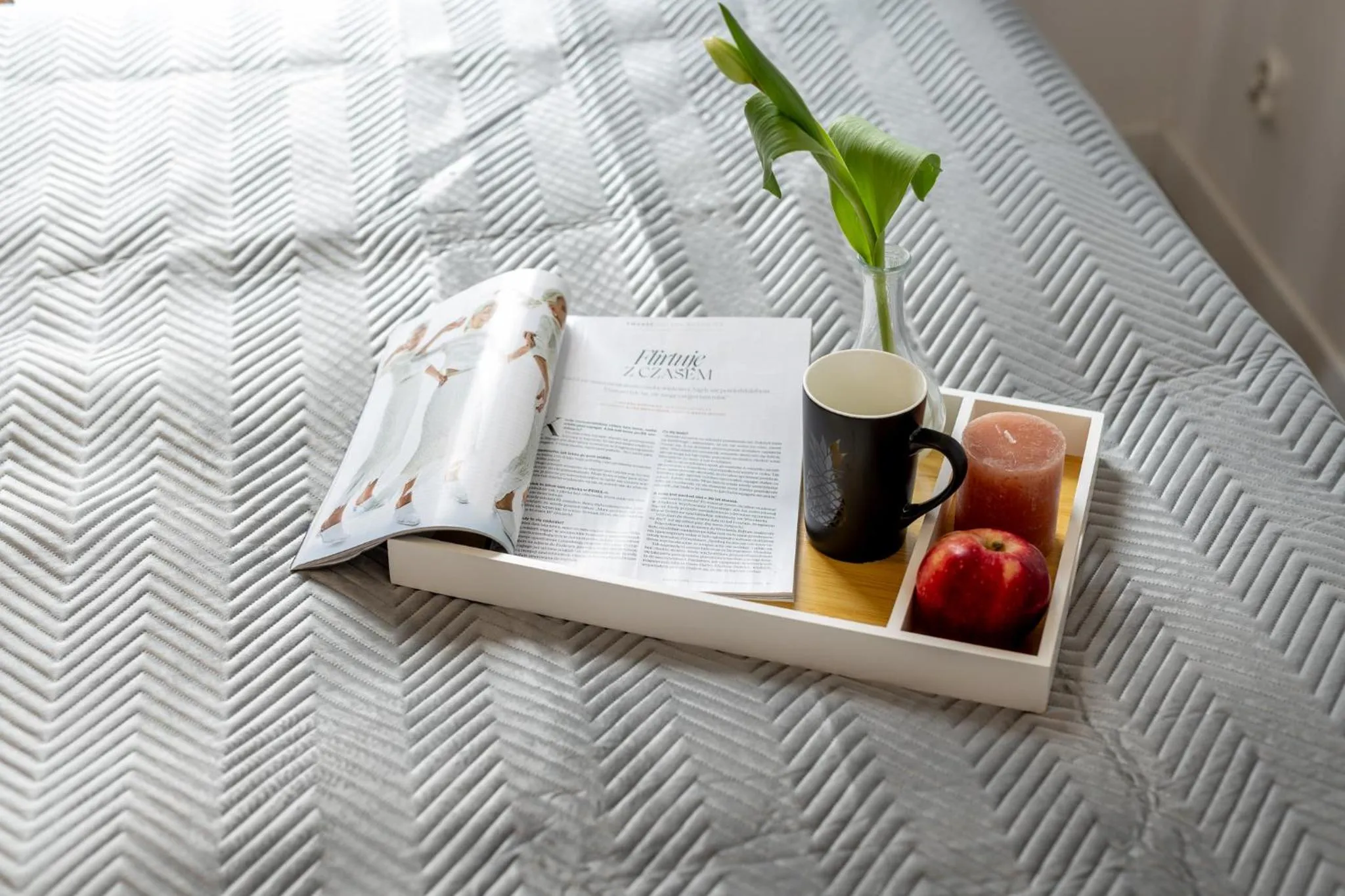 Bedroom in Apartamenty Bałtyckie - Grand Baltic - WIFI, Klimatyzacja, Sala Zabaw, Taras wypoczynkowy, centrum Ustki