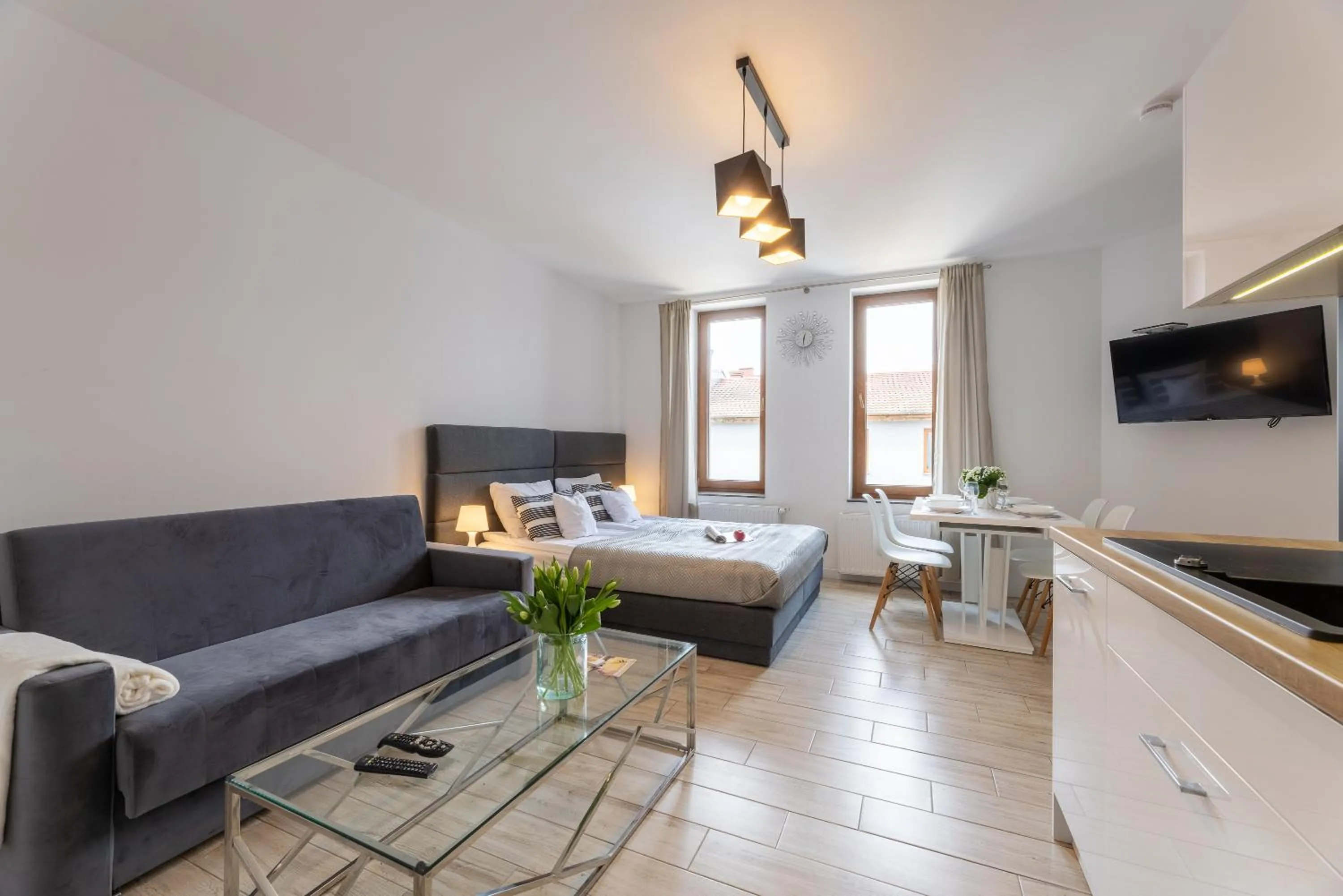 Living room in Apartamenty Bałtyckie - Grand Baltic - WIFI, Klimatyzacja, Sala Zabaw, Taras wypoczynkowy, centrum Ustki