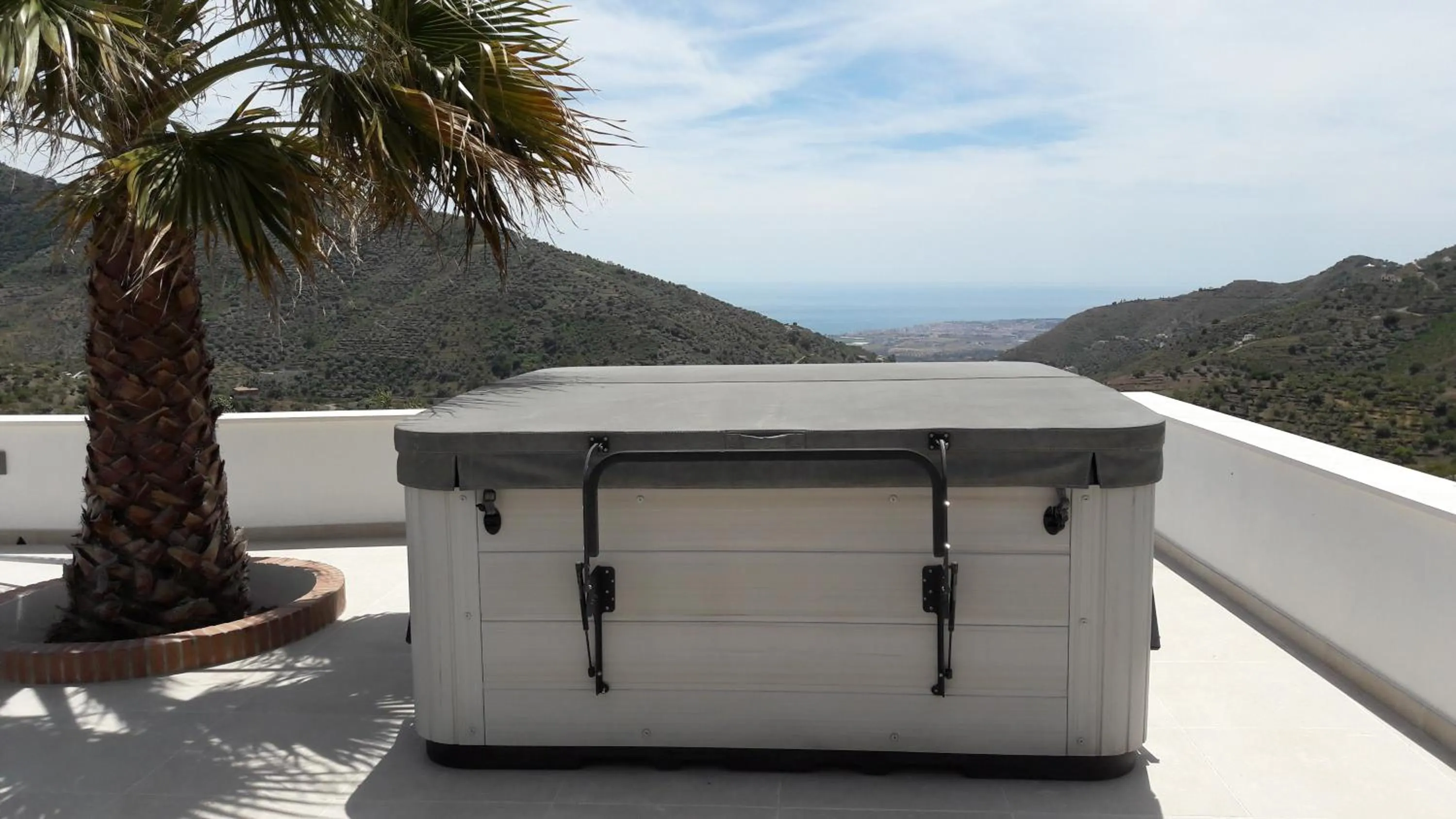 Hot Tub in B&B Casa Pura Vista