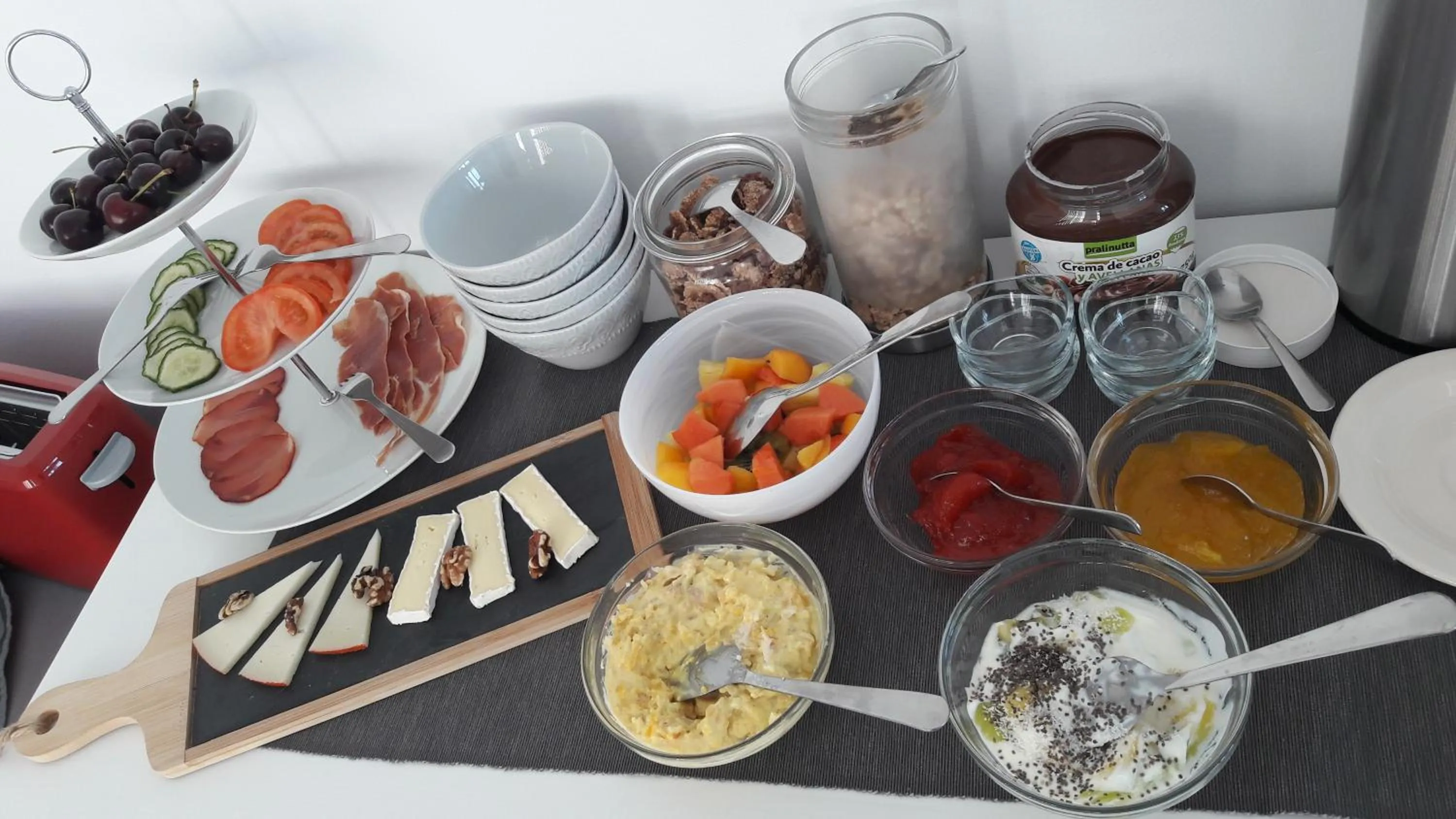 Breakfast in B&B Casa Pura Vista