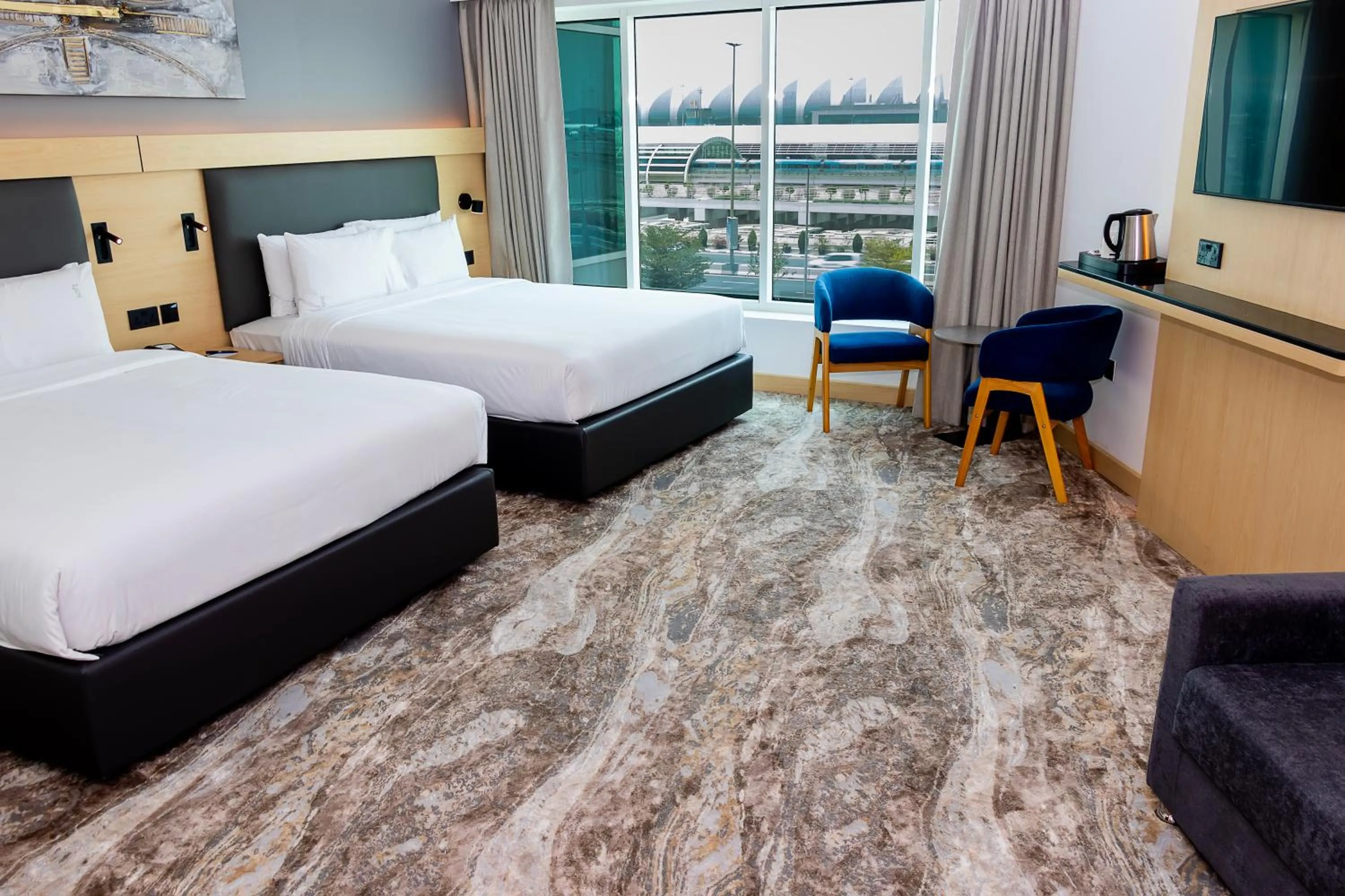 Bedroom, Bed in Holiday Inn Express Dubai Airport by IHG