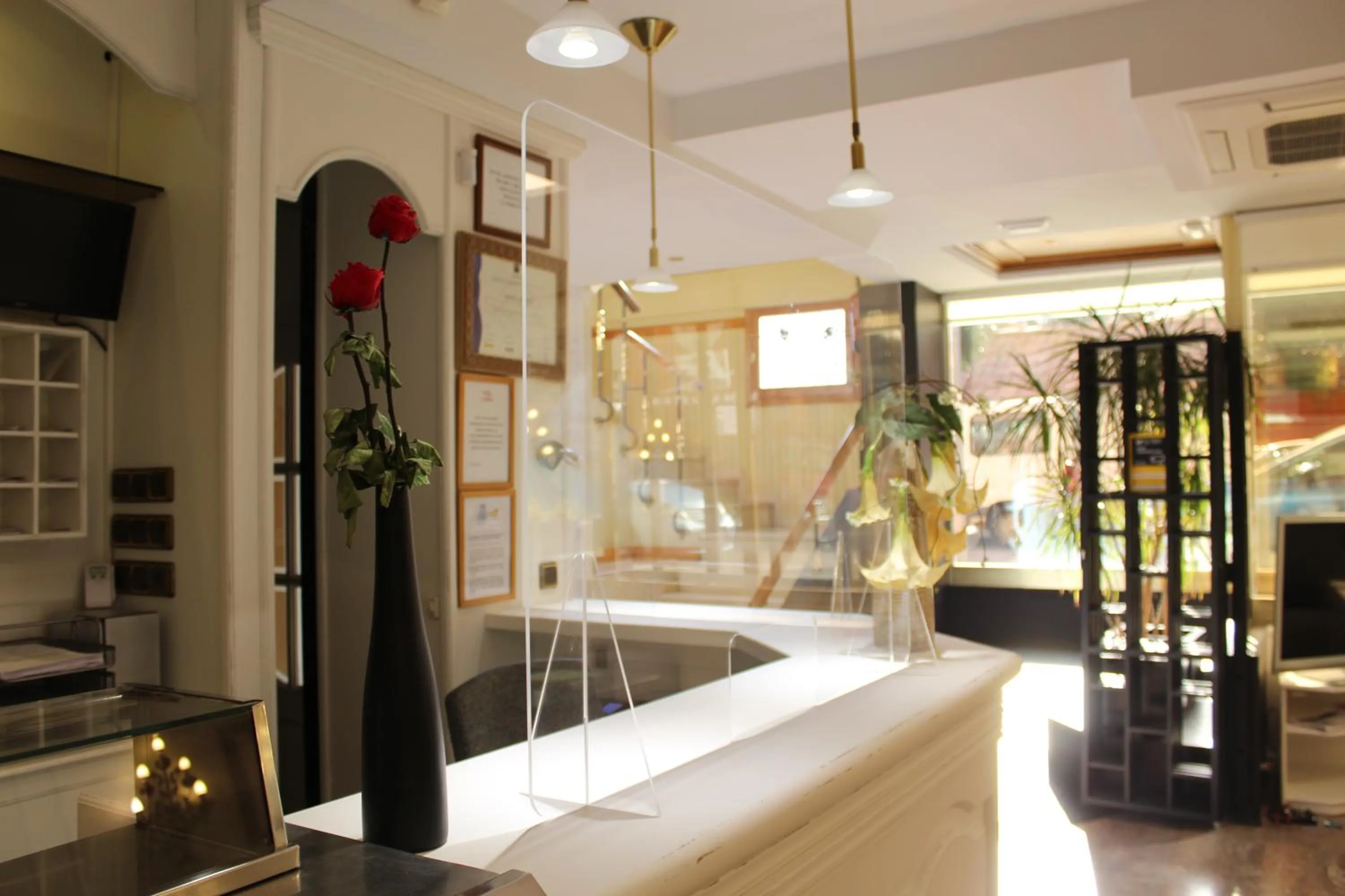 Lobby or reception in Hotel Alda A Boira