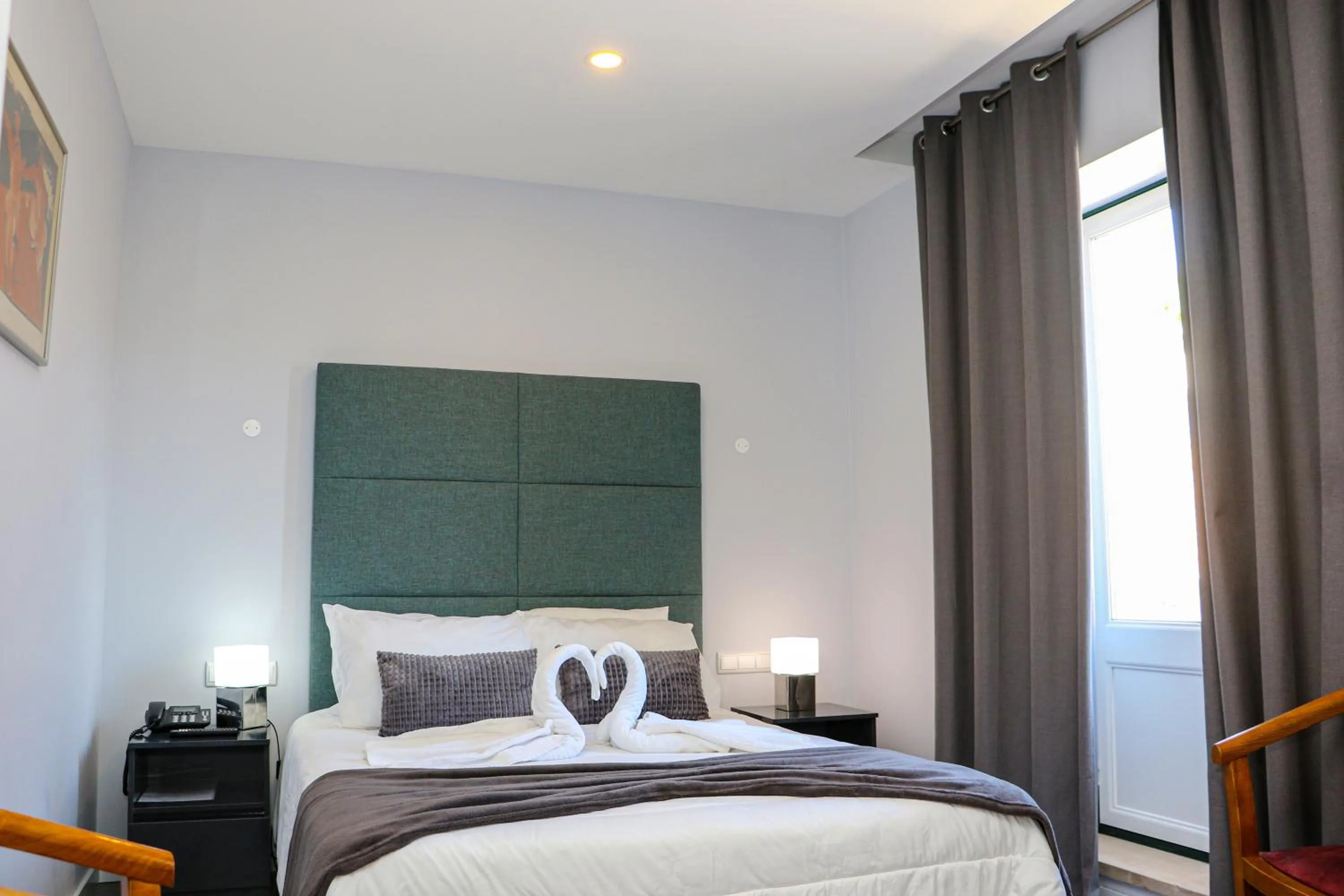 Bed in Hotel dos Cavaleiros