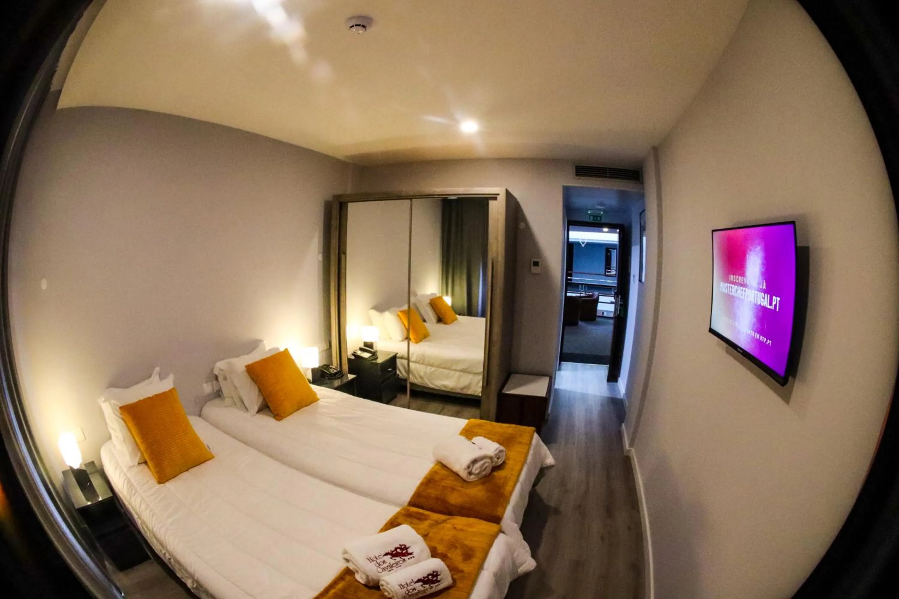 Bed in Hotel dos Cavaleiros