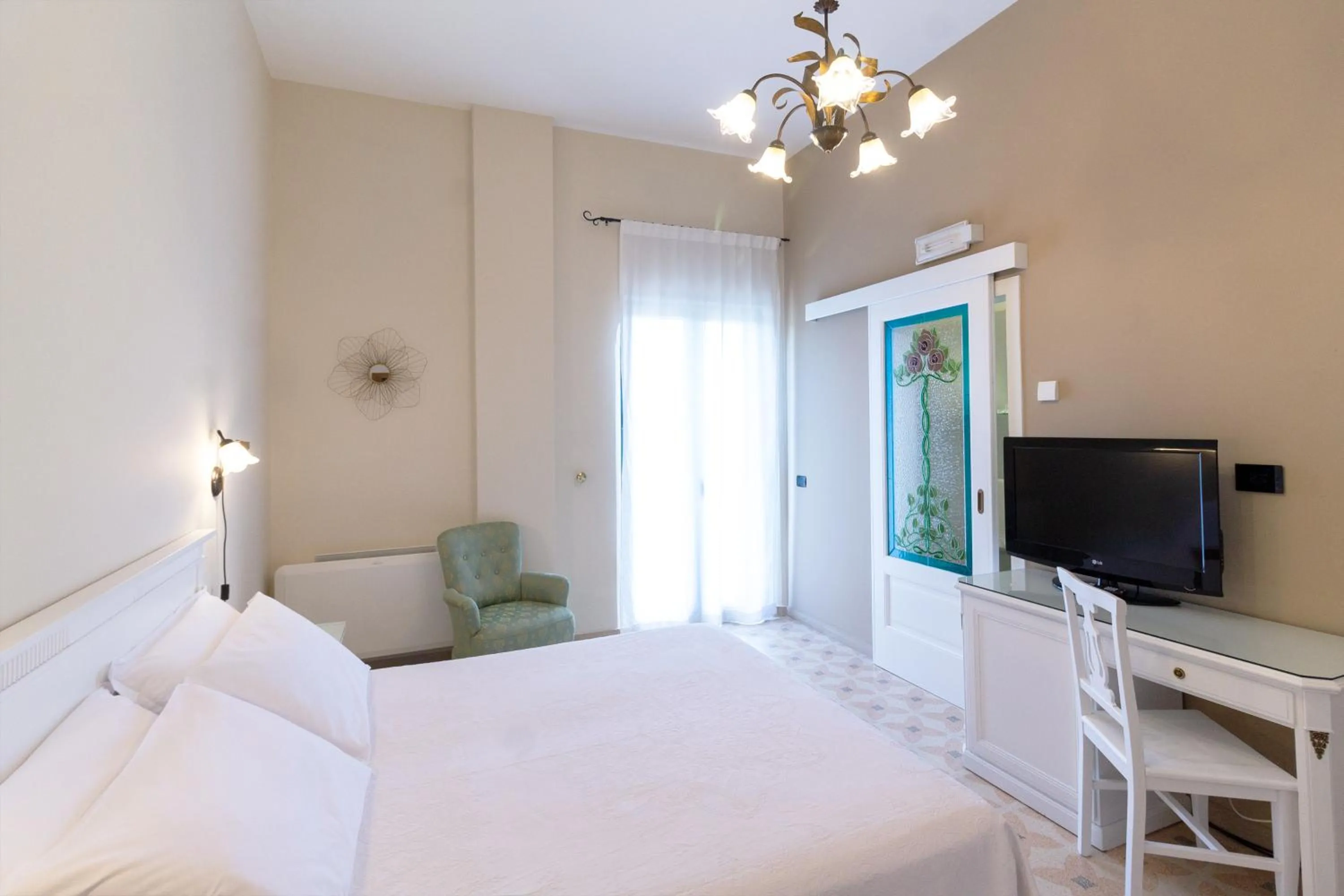 Bed in Villa Rosa Antico Dimora Storica