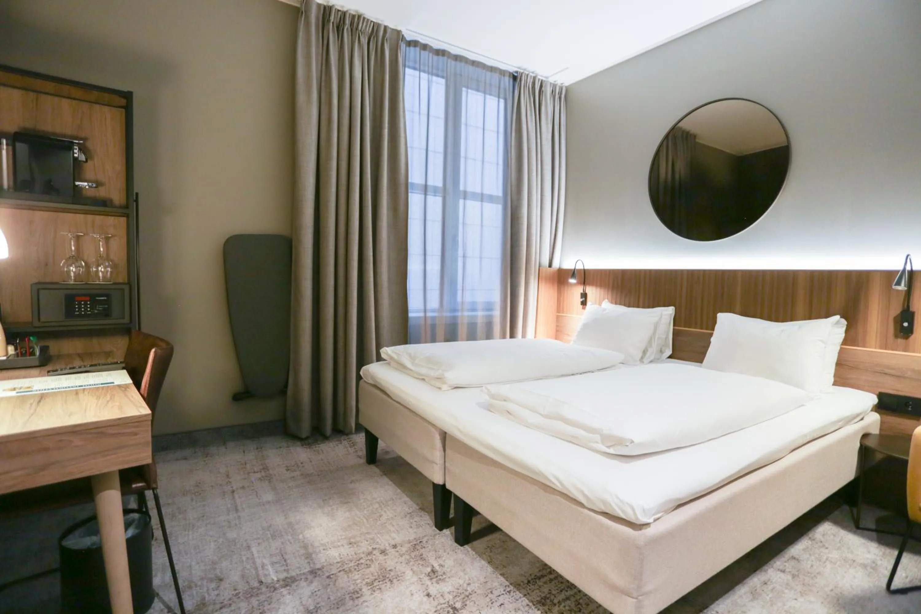 Bed in Karl Johan Hotel