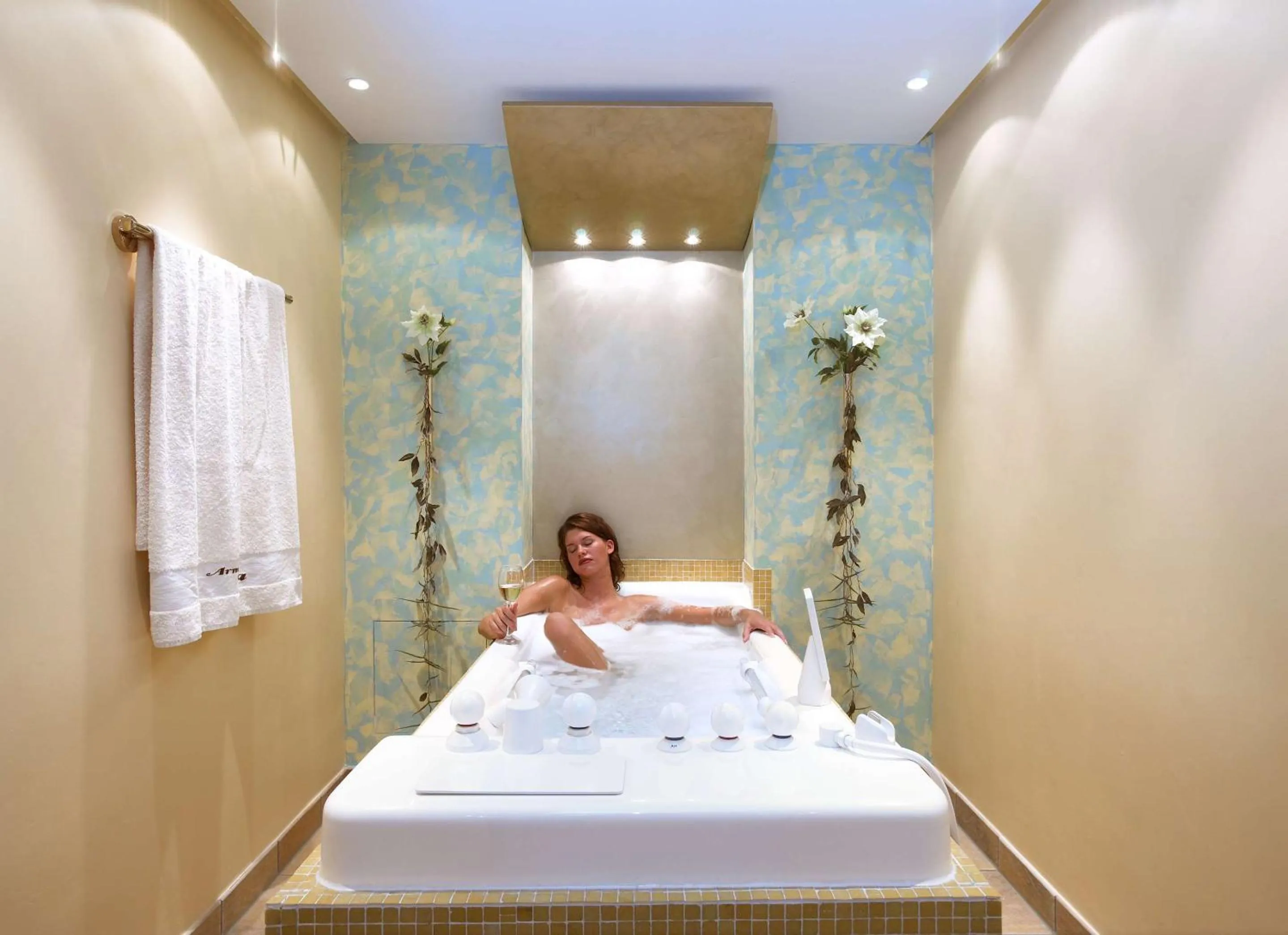 Spa and wellness centre/facilities, Bed in Best Western Premier Park Hotel & Spa