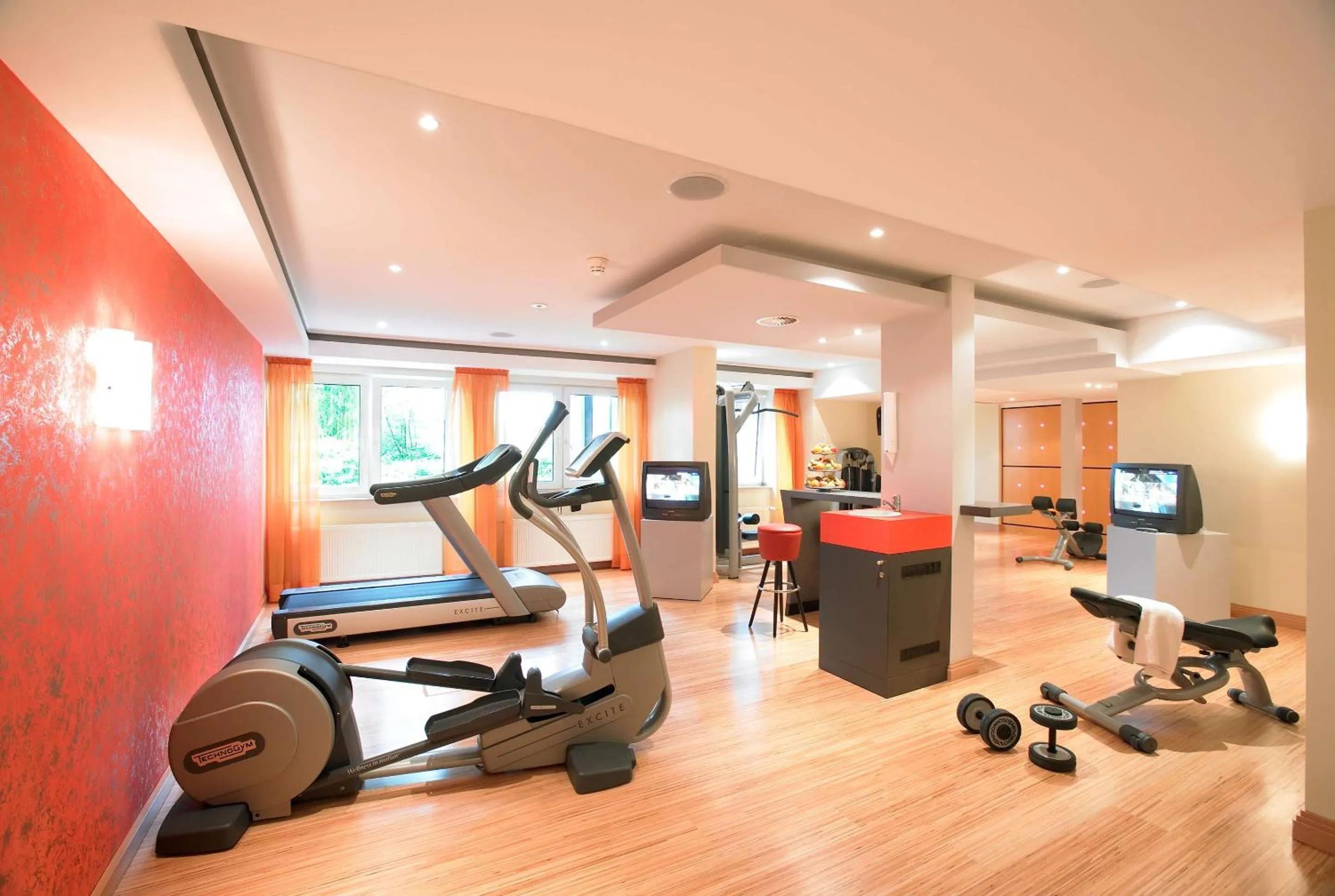 Fitness centre/facilities in Best Western Premier Park Hotel & Spa