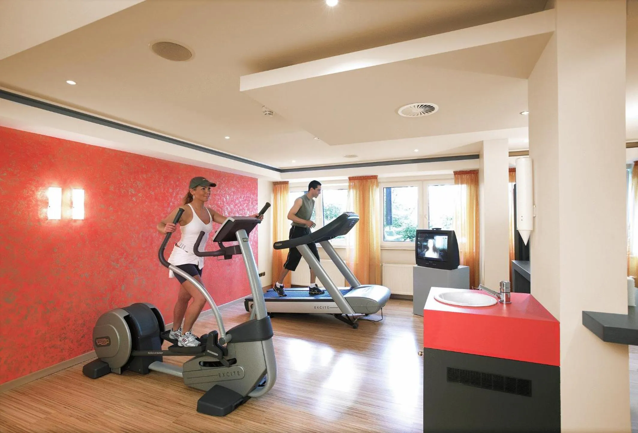 Fitness centre/facilities in Best Western Premier Park Hotel & Spa