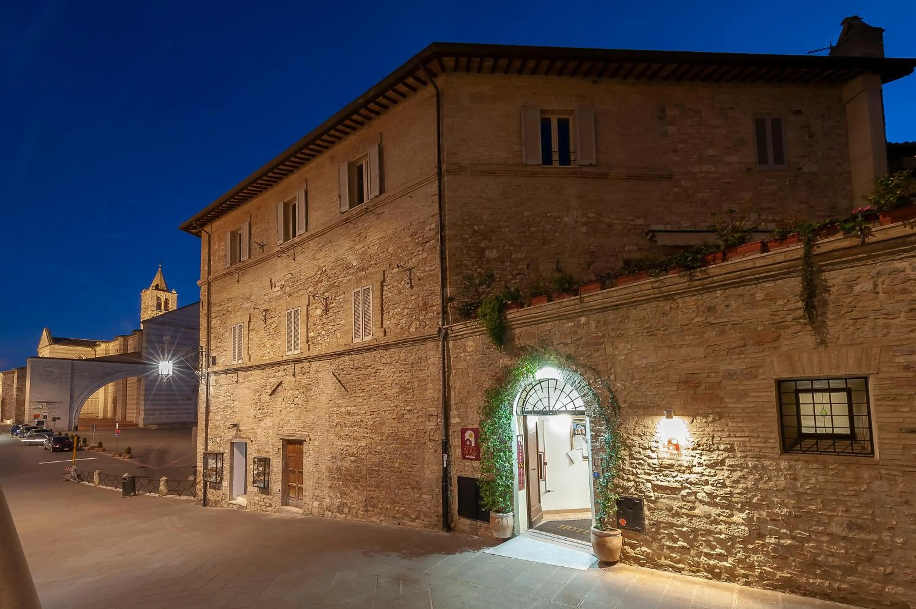 Property building in Hotel Sole