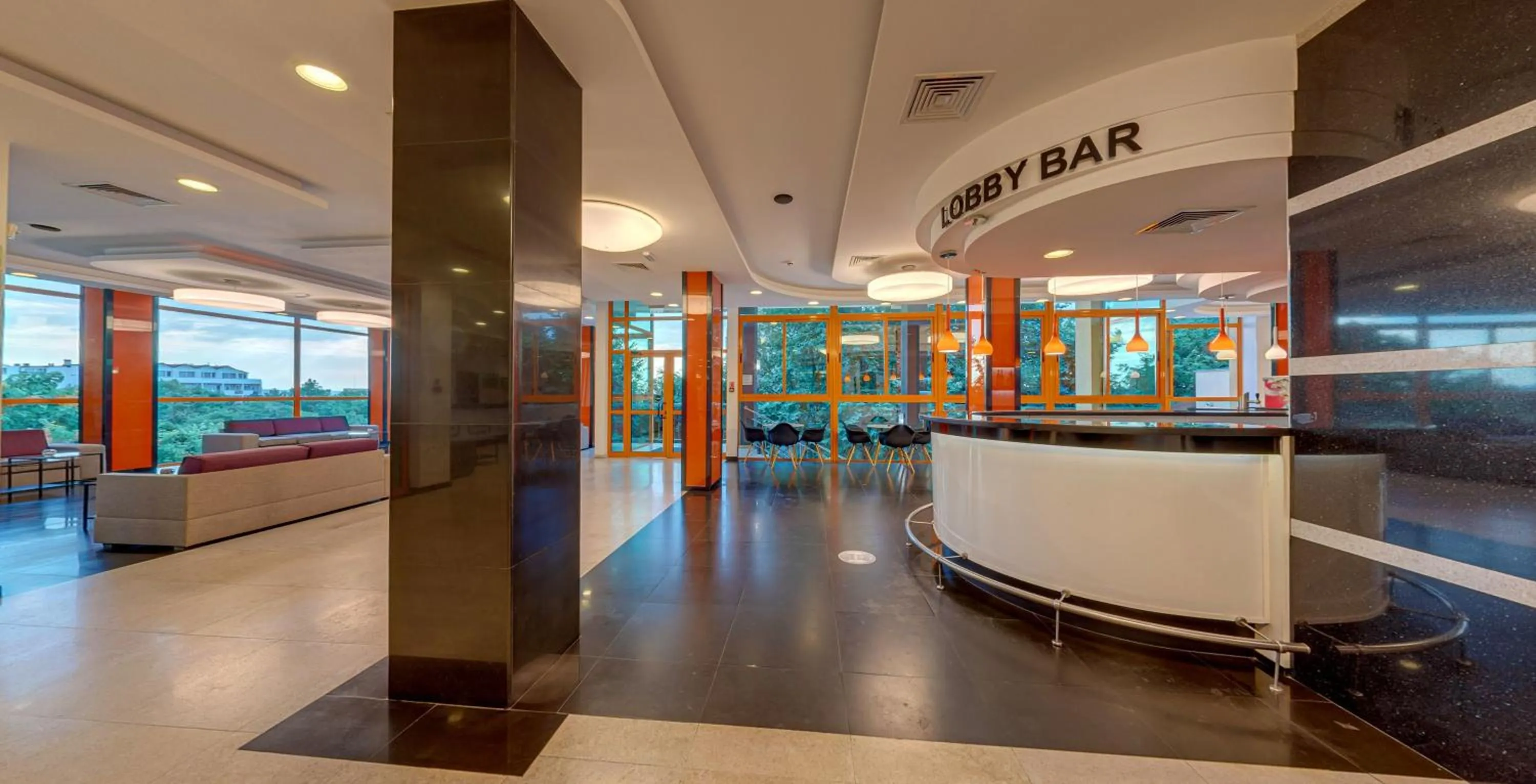 Lobby or reception in Hotel Sunrise Golden Sands