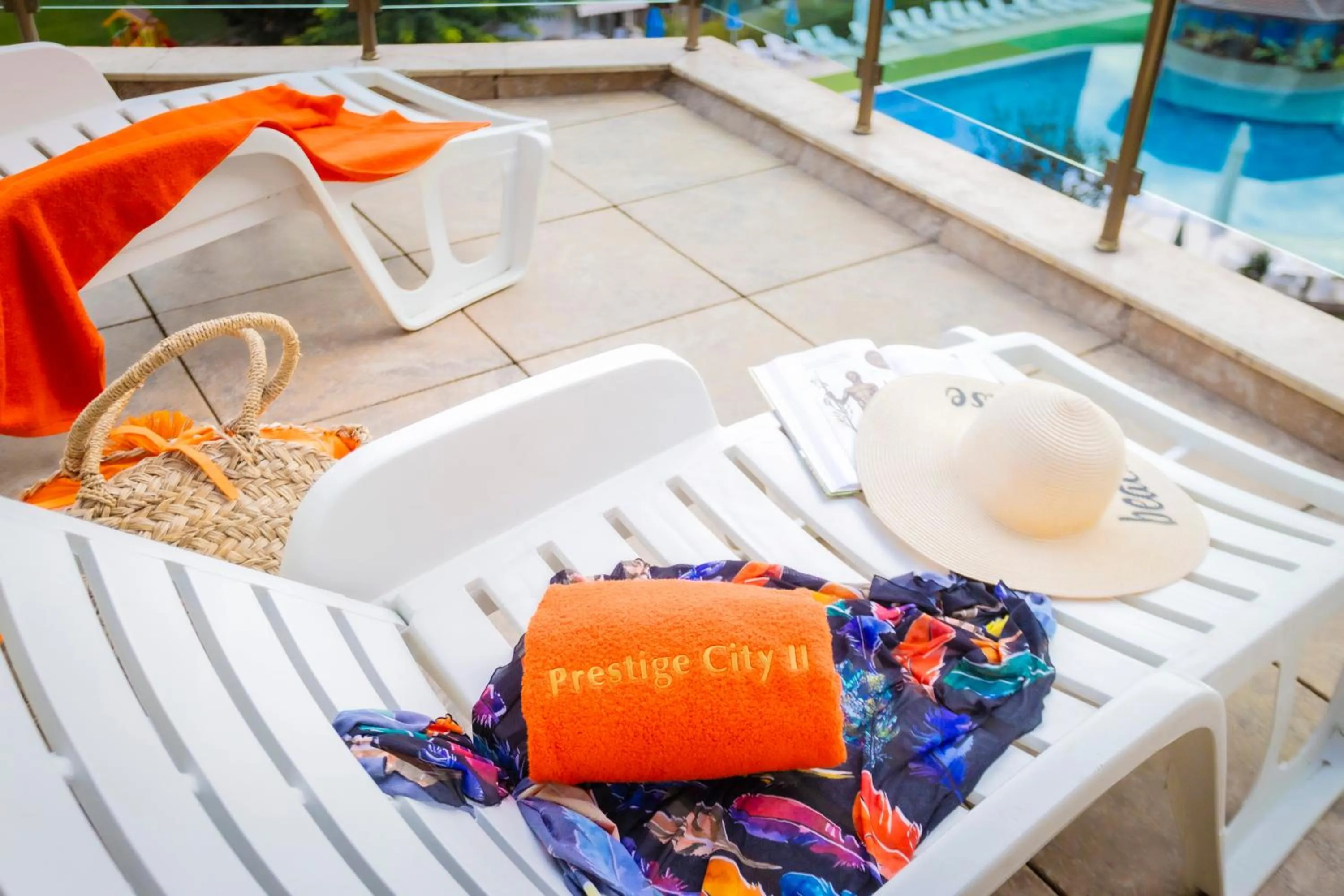 Swimming pool in Aparthotel Hotel Prestige City II