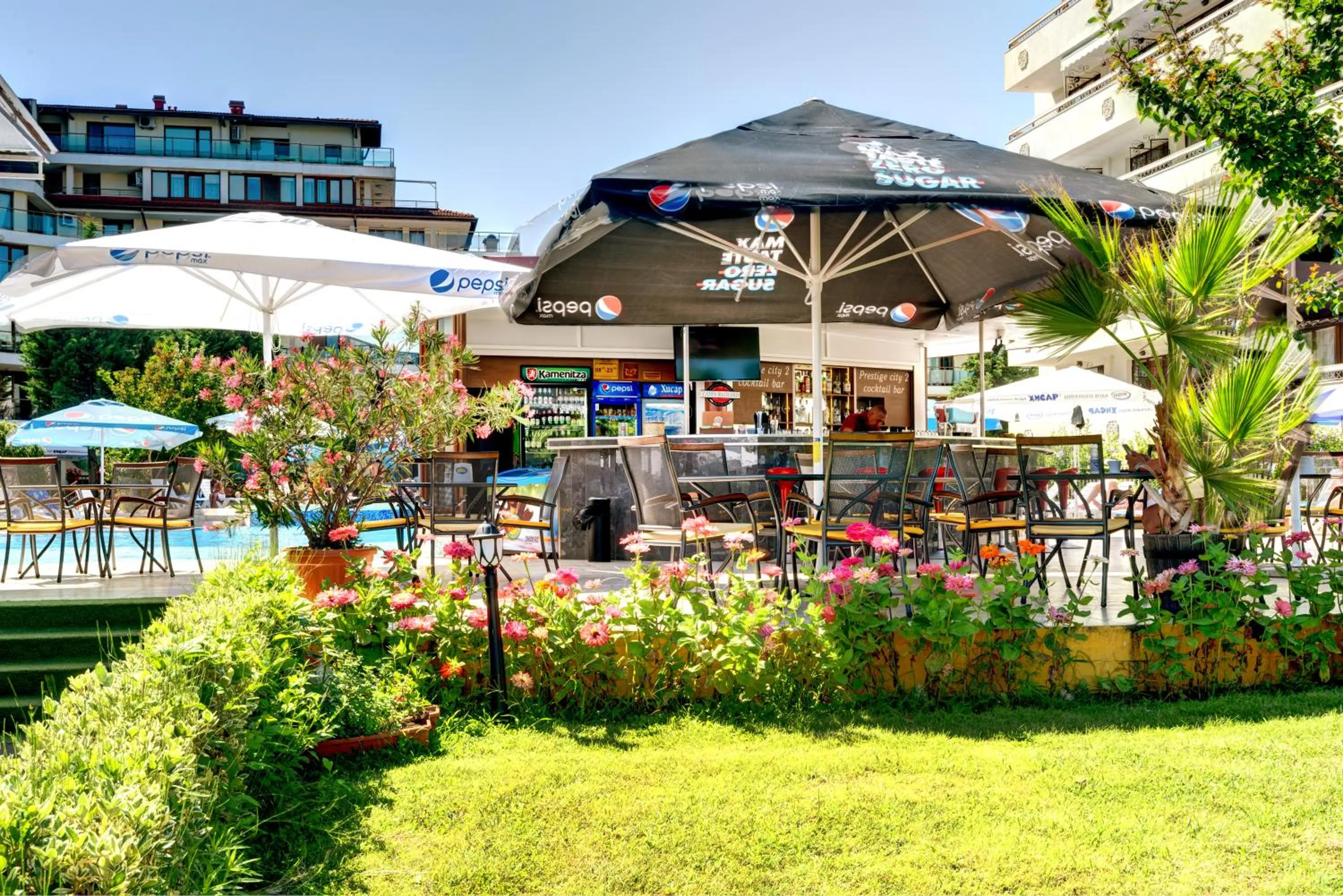 Garden in Aparthotel Hotel Prestige City II