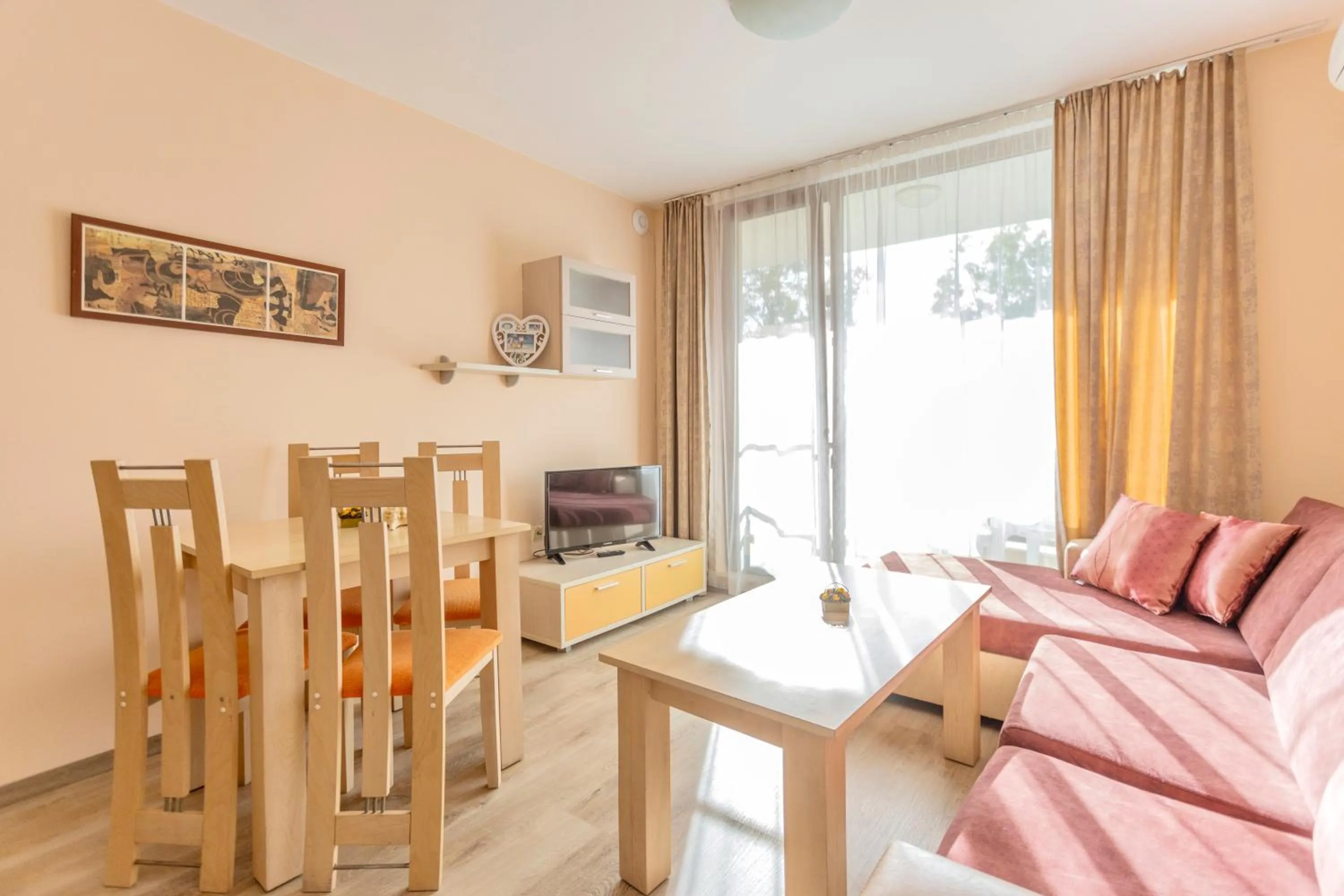 Seating area in Aparthotel Hotel Prestige City II