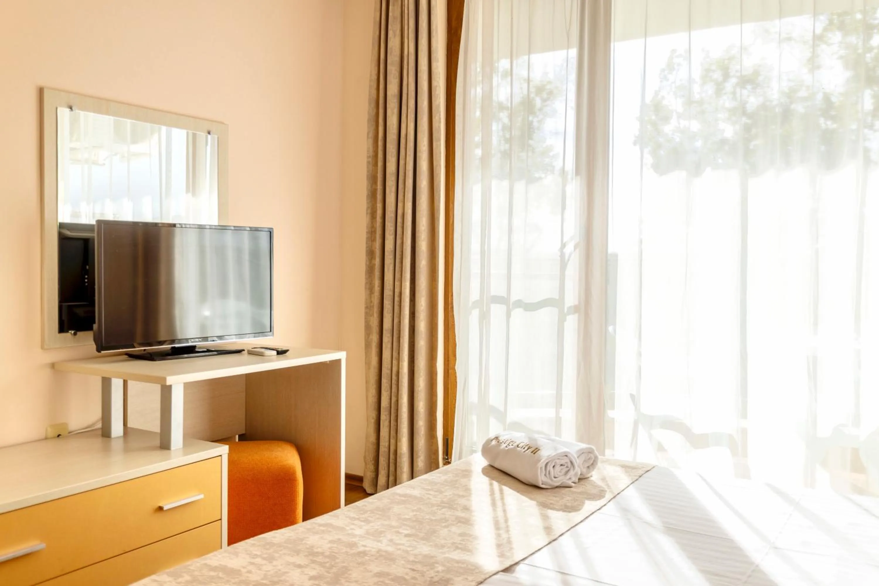 Bed in Aparthotel Hotel Prestige City II