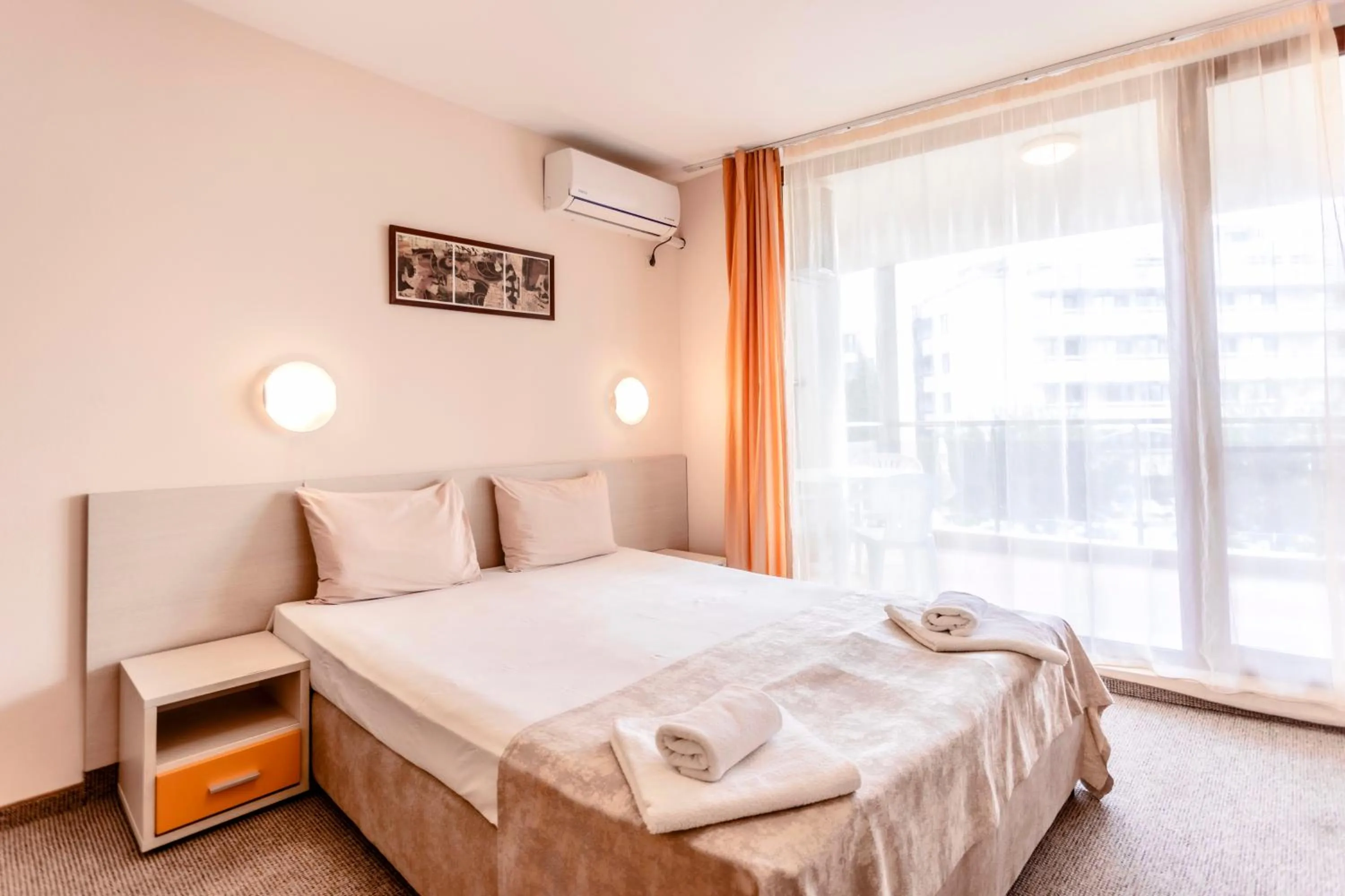 Bed in Aparthotel Hotel Prestige City II