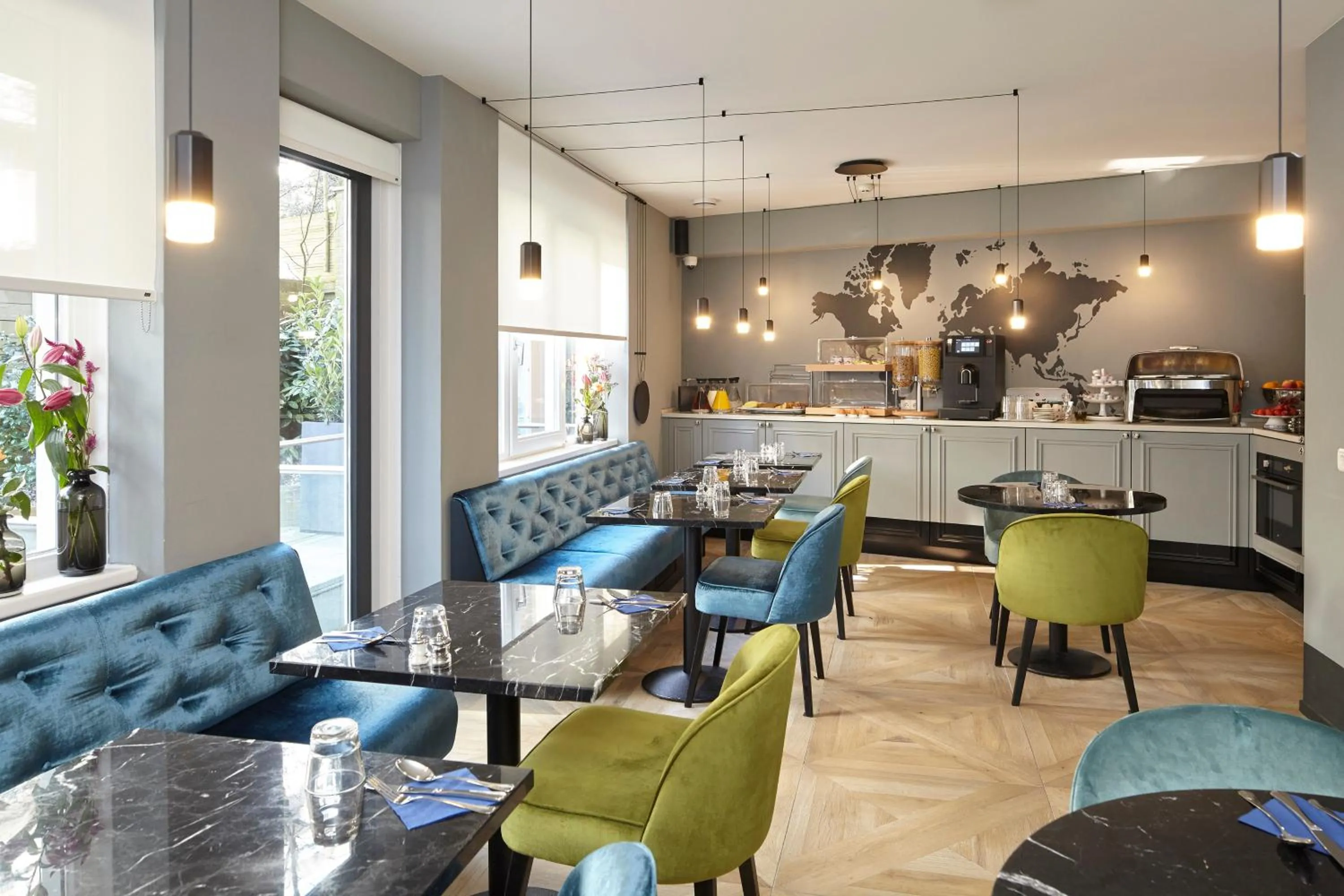 Area and facilities in The Muse Amsterdam - Boutique Hotel