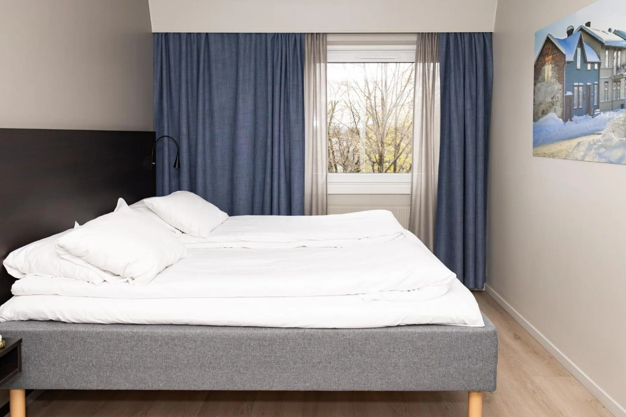 Bed in Thon Partner Hotel Backlund