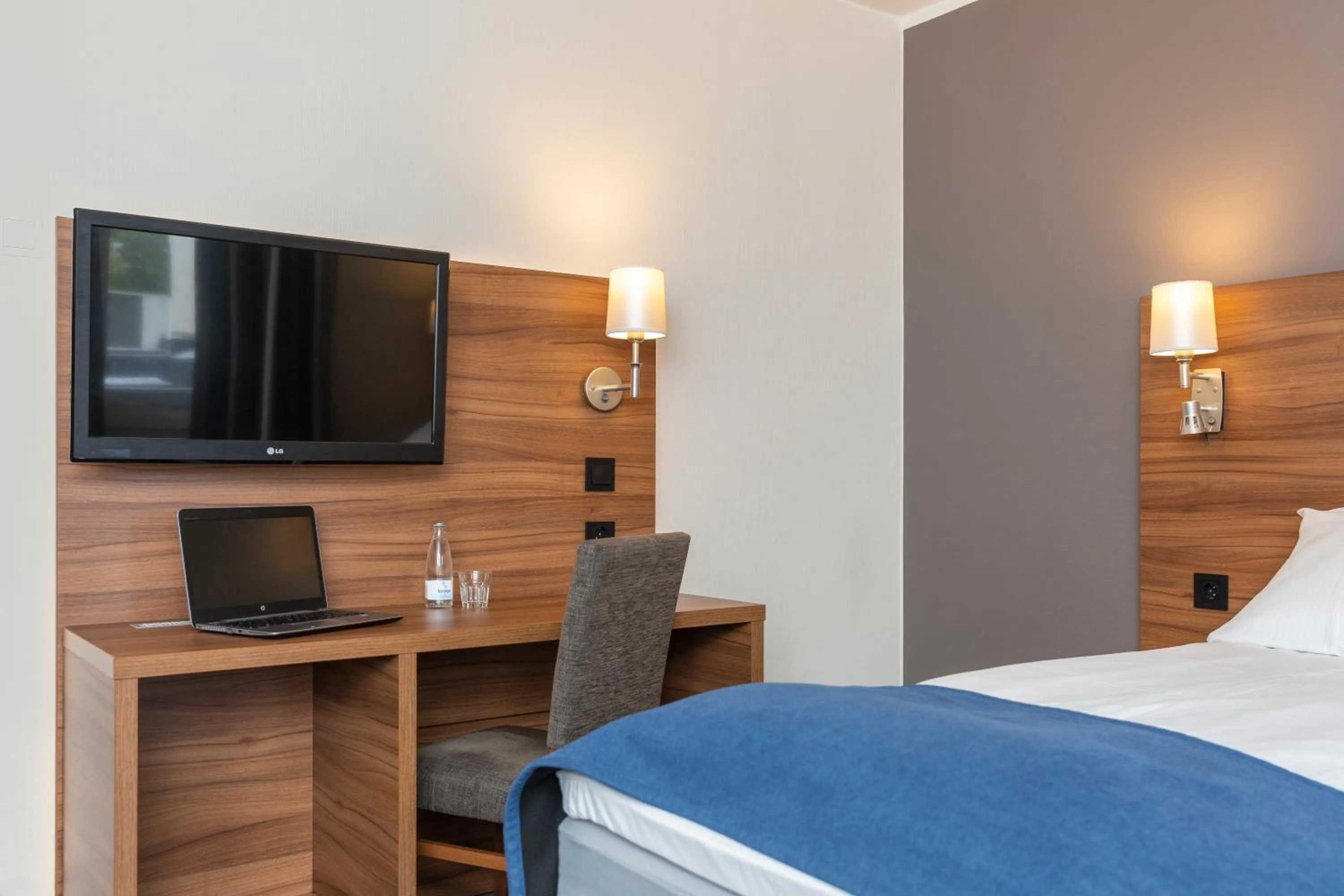 Bed in Thon Partner Hotel Backlund