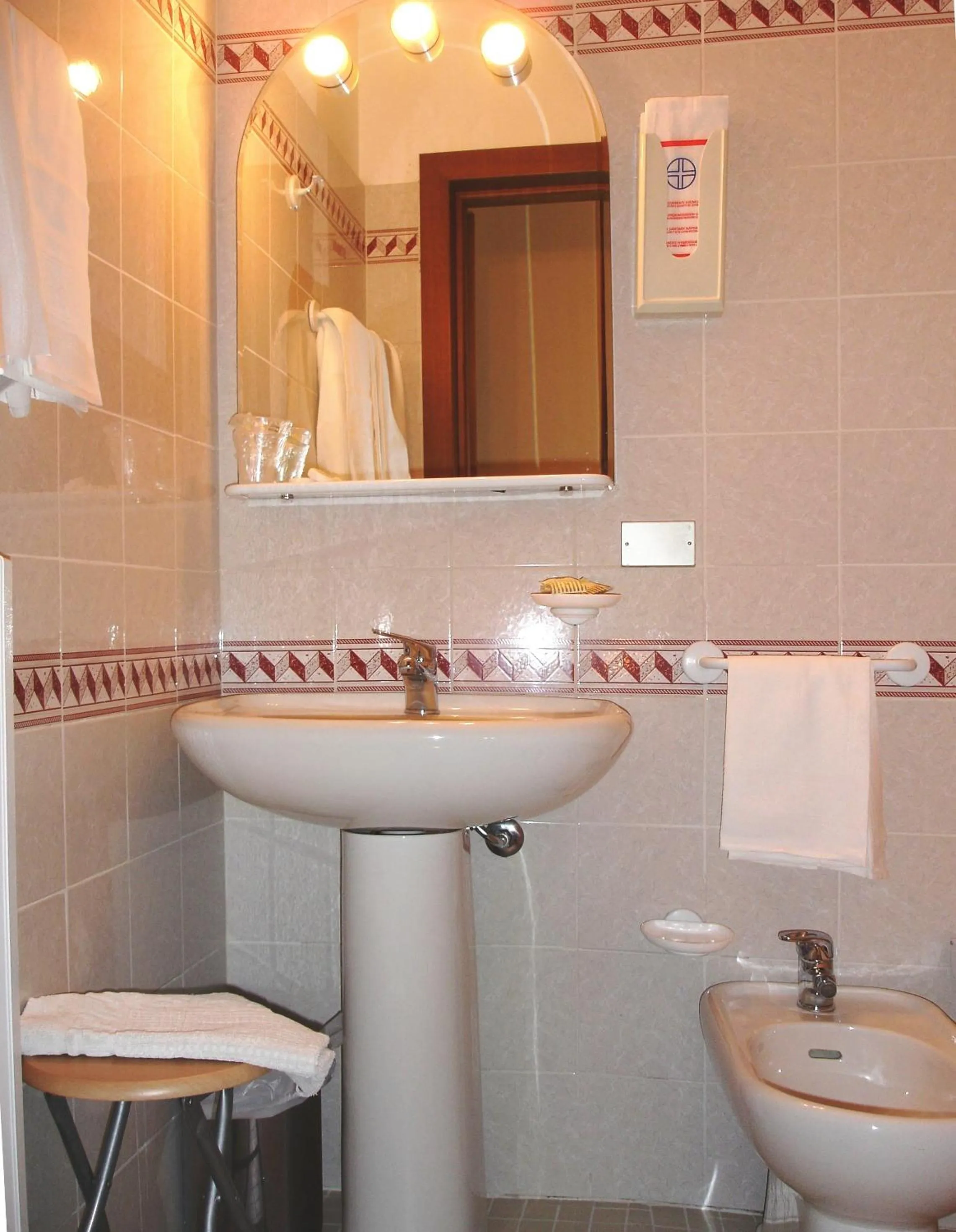 Bathroom in Hotel Pallotta