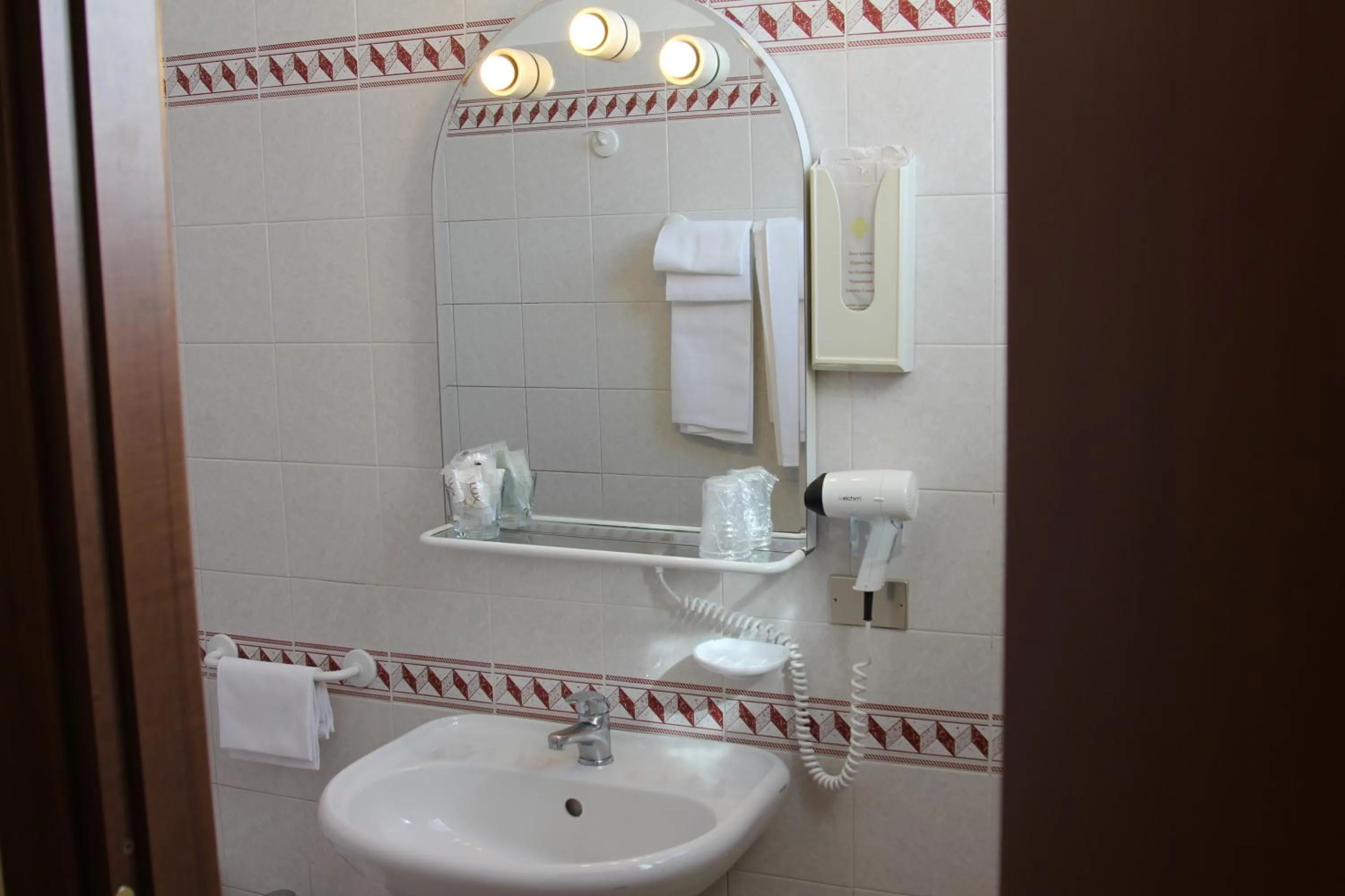 Bathroom in Hotel Pallotta