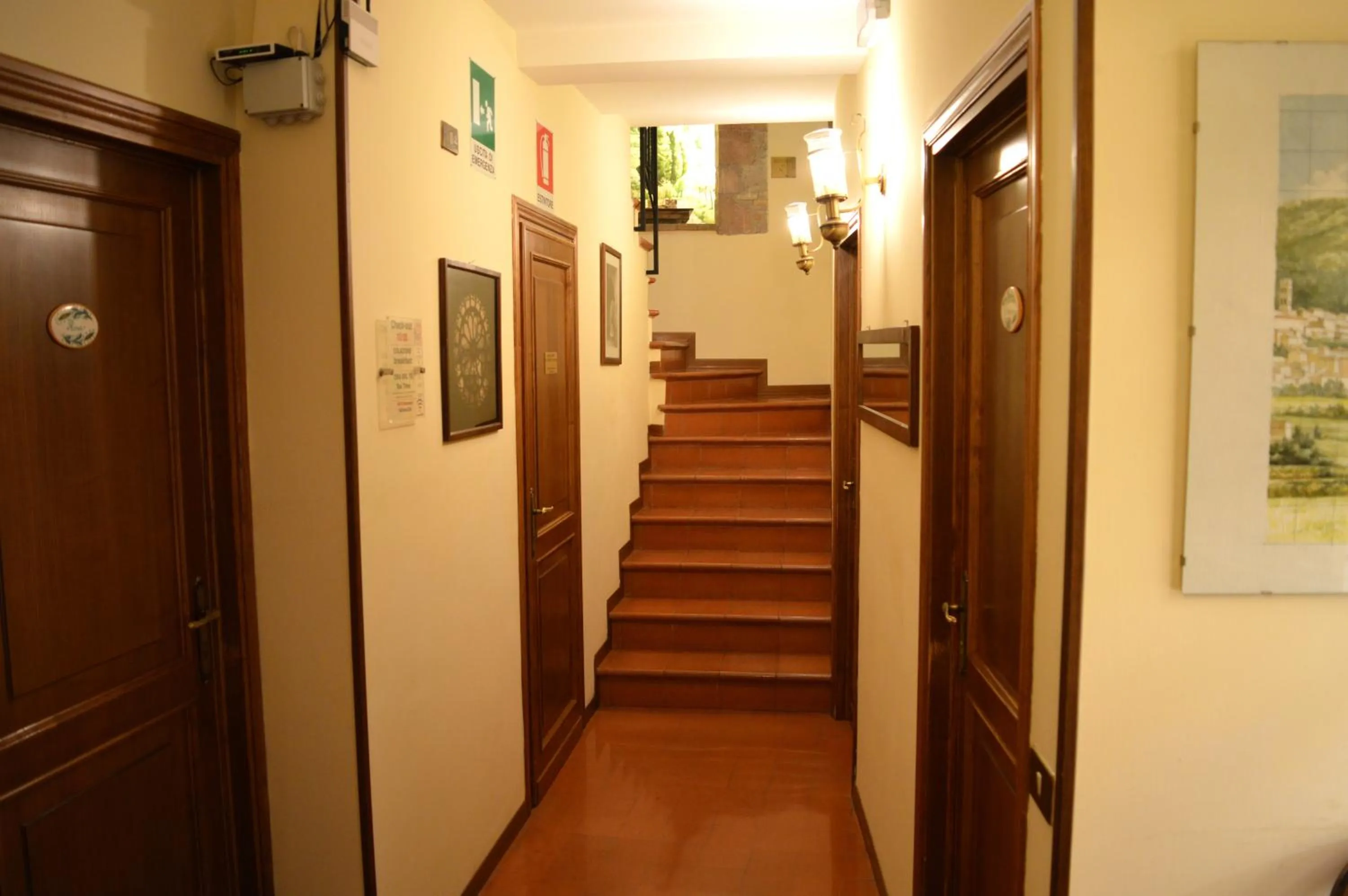 Decorative detail in Hotel Pallotta