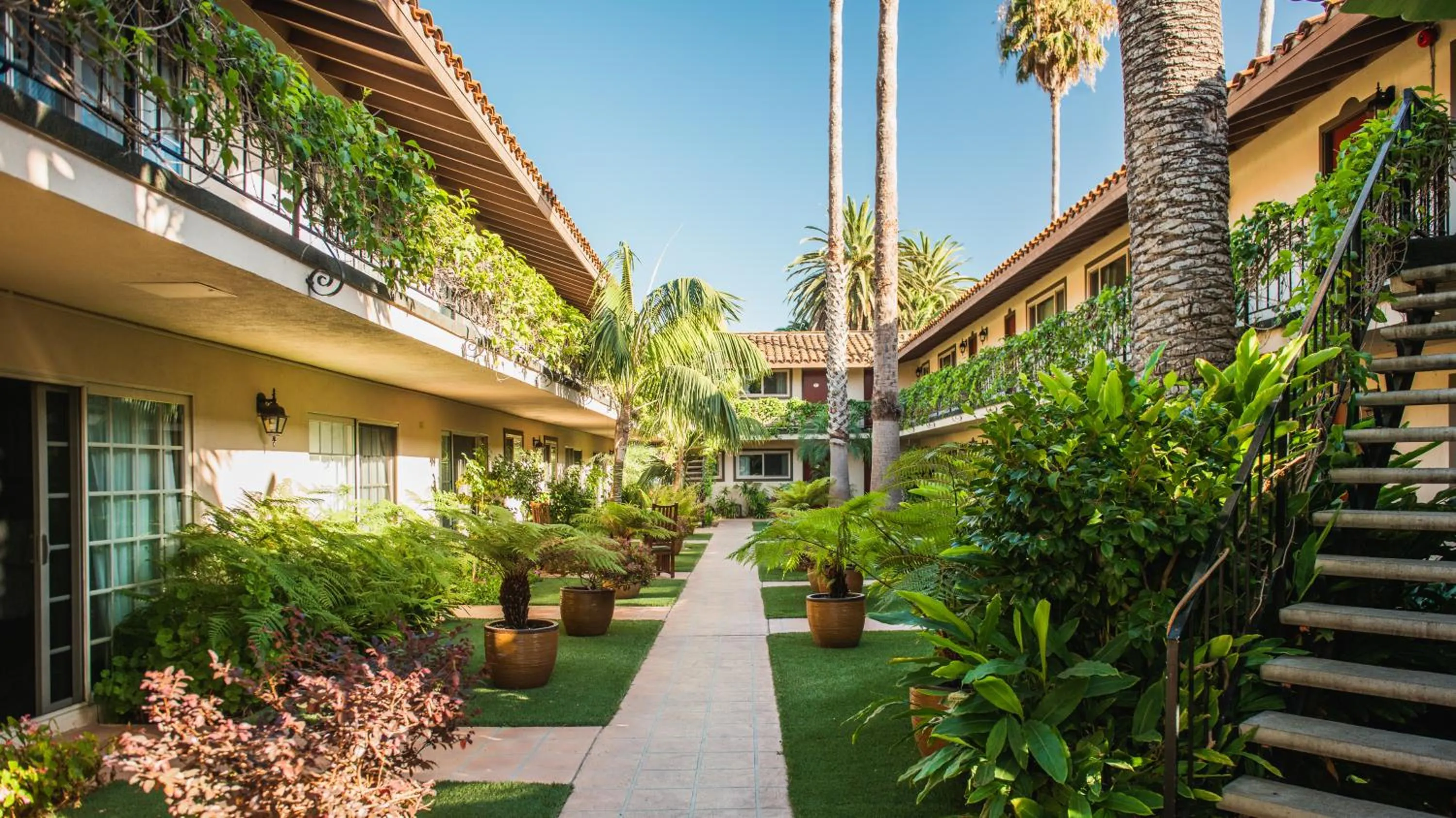 Garden in Inn by the Harbor