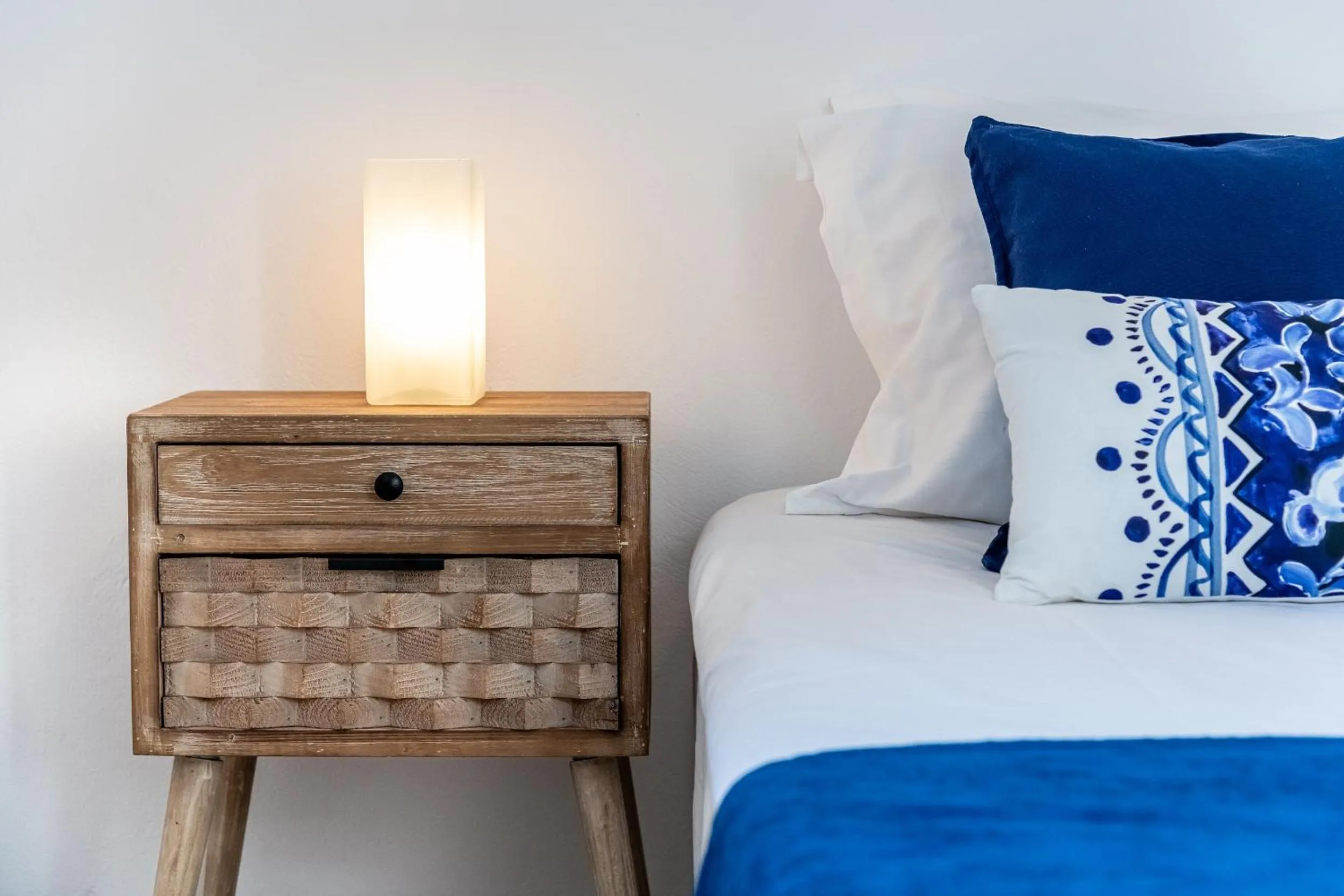 Bed in Mouras studios