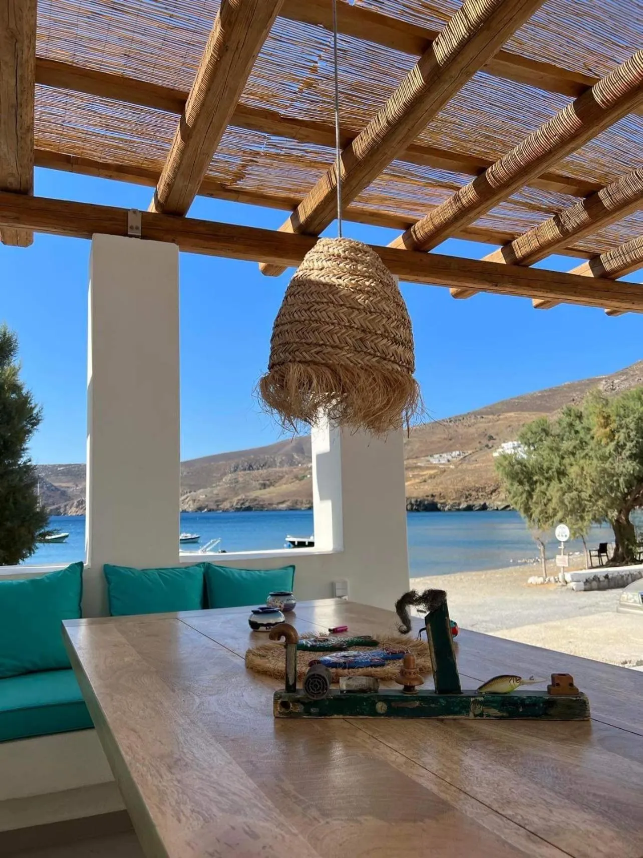 Patio in Mouras studios