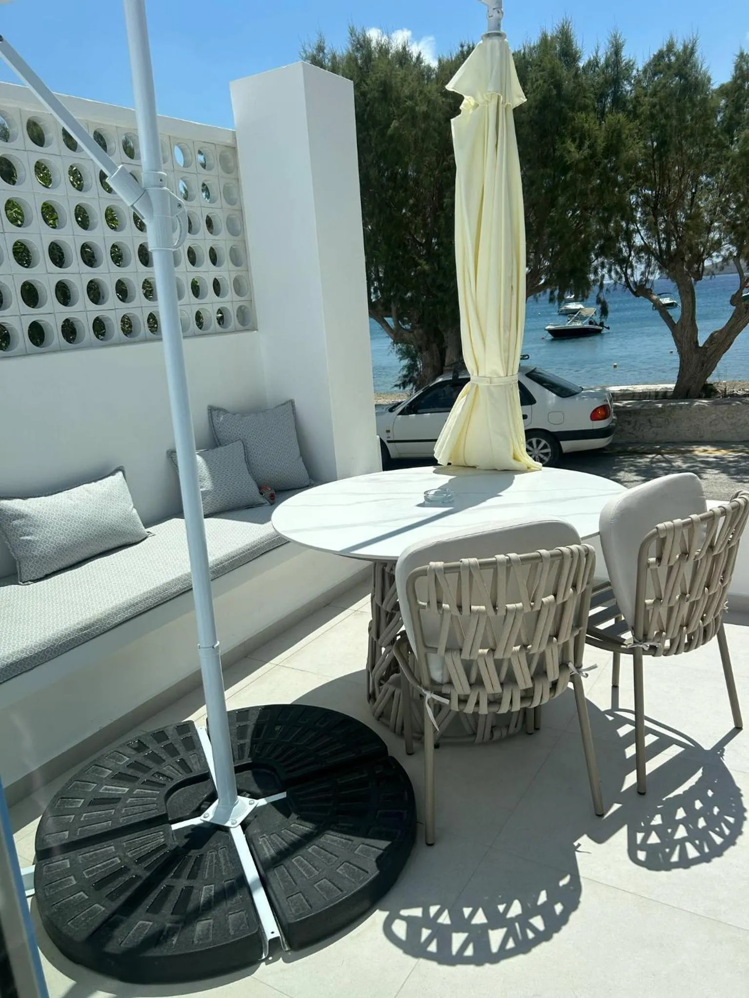 Balcony/Terrace in Mouras studios