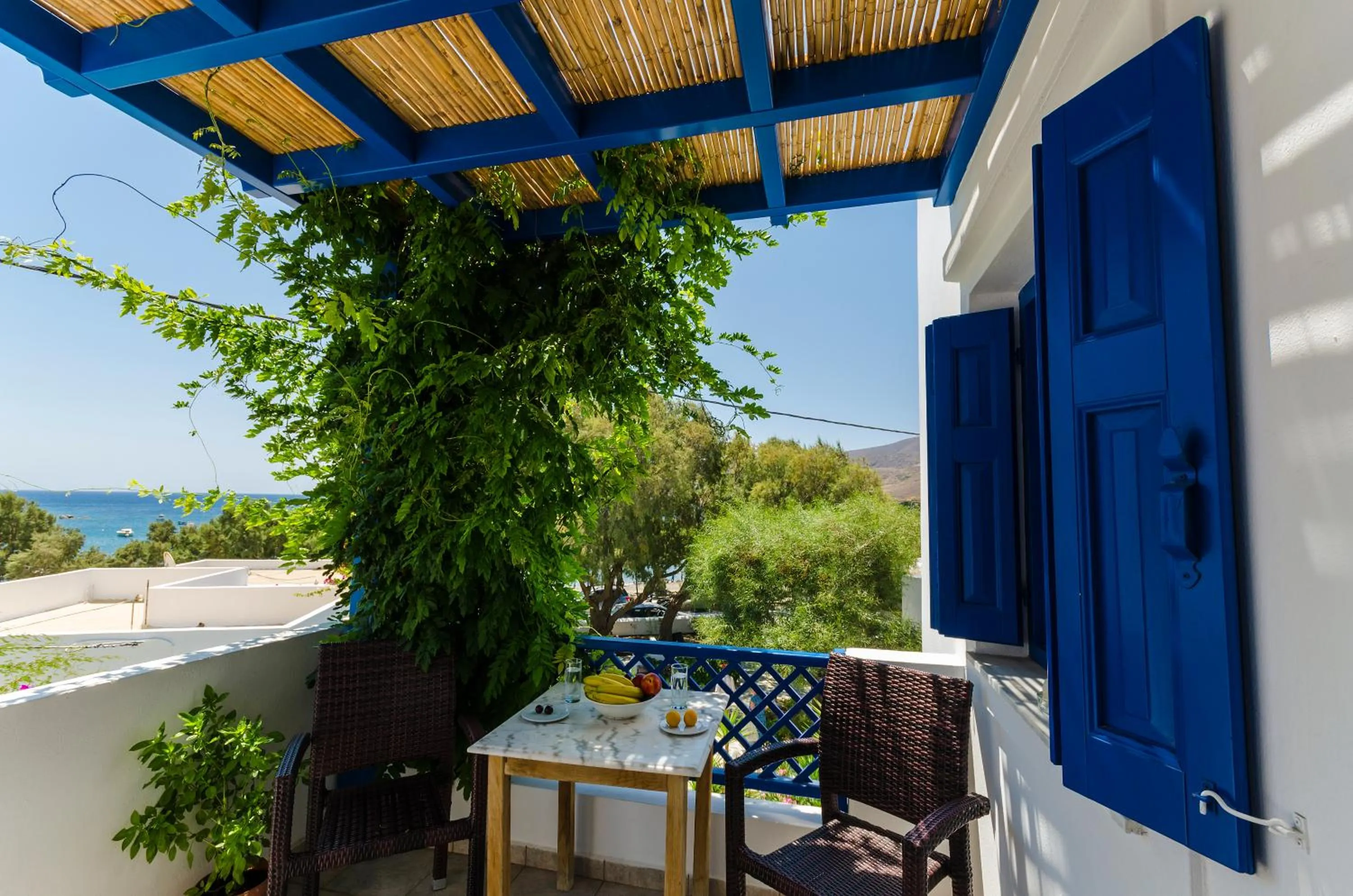 Balcony/Terrace in Mouras studios