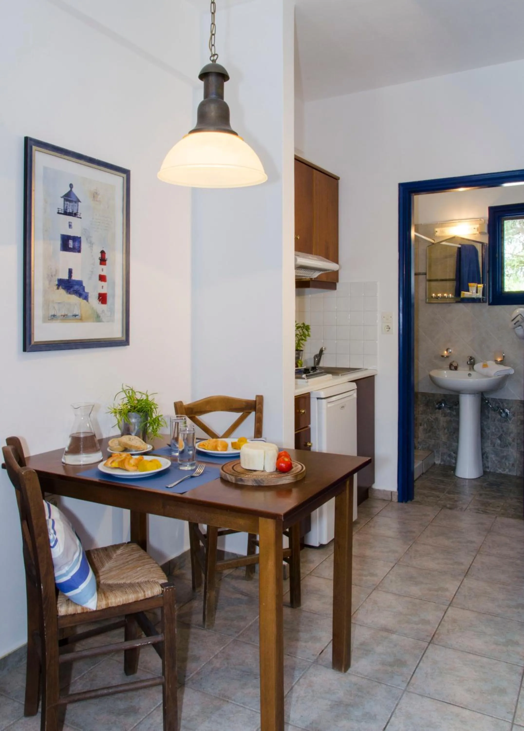 Bathroom in Mouras studios