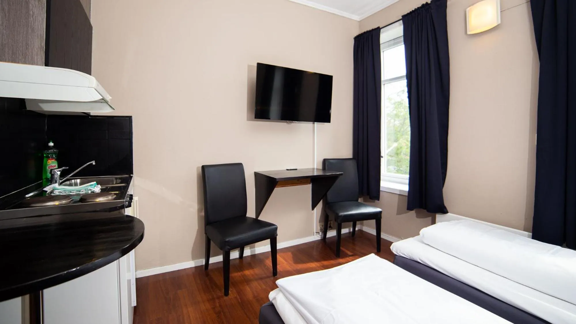 Bed in Pensjonat Jarlen