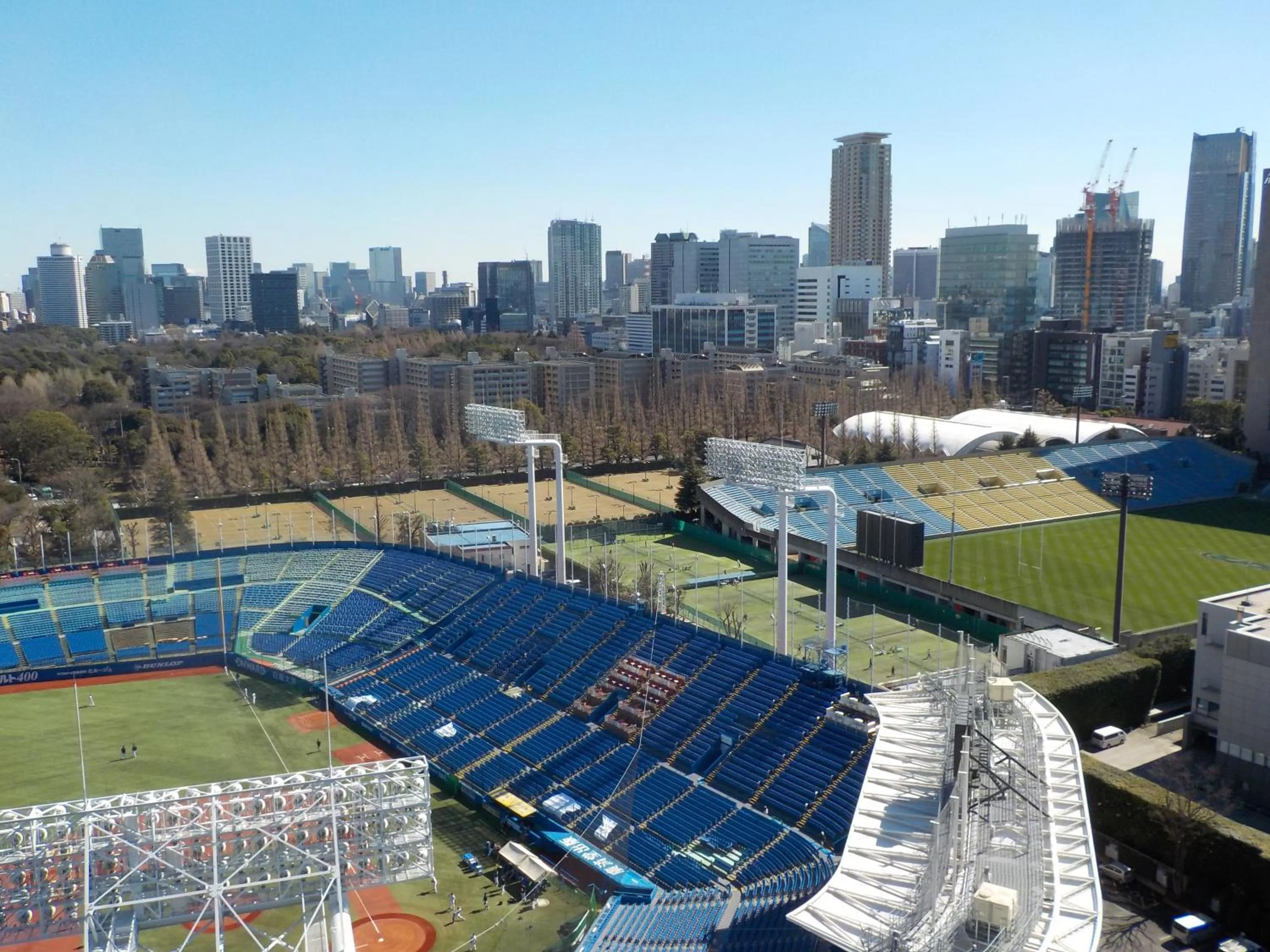 Off site in Nihon Seinenkan Hotel