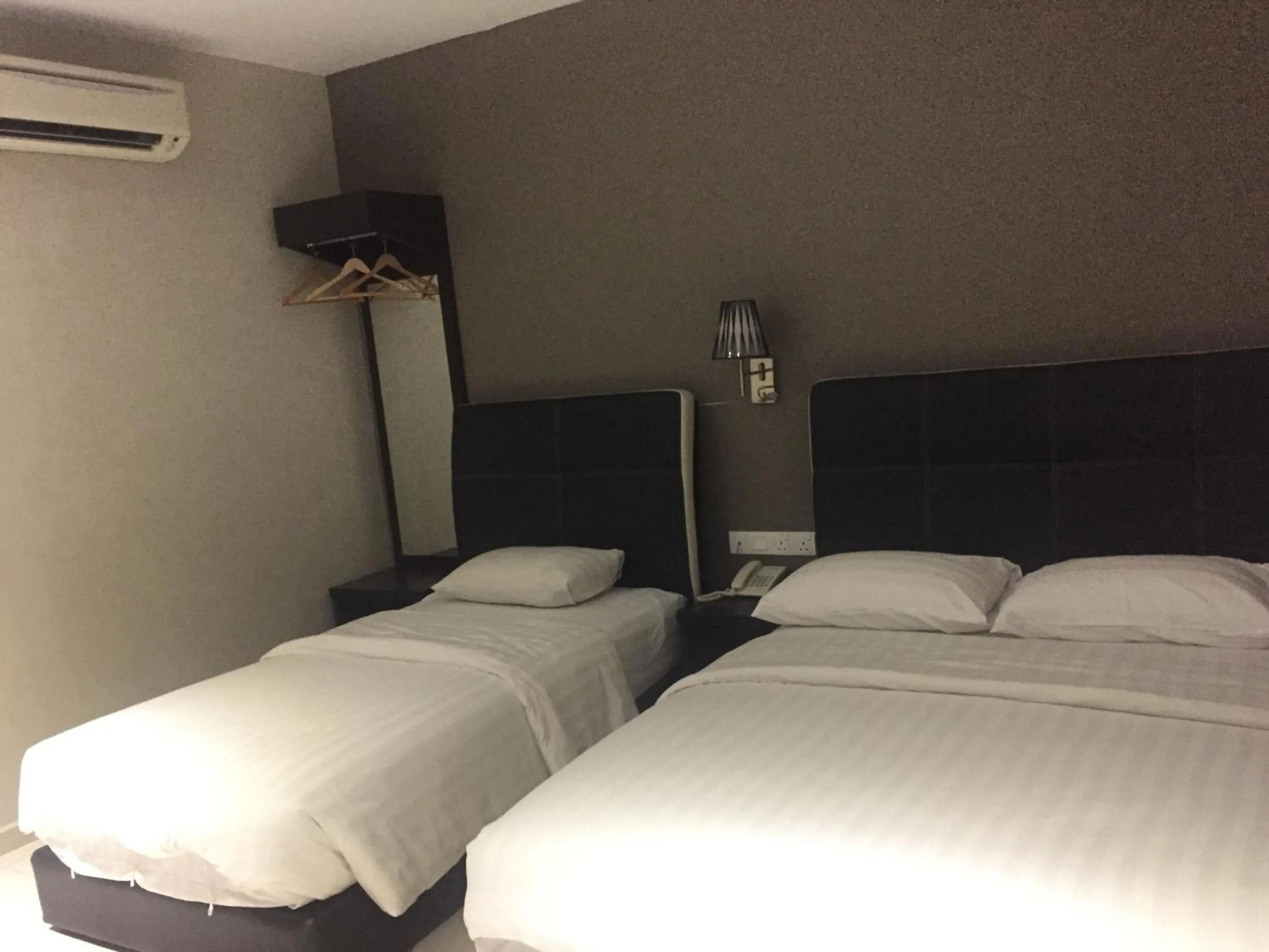 Bed in Ayer Hitam Hotel