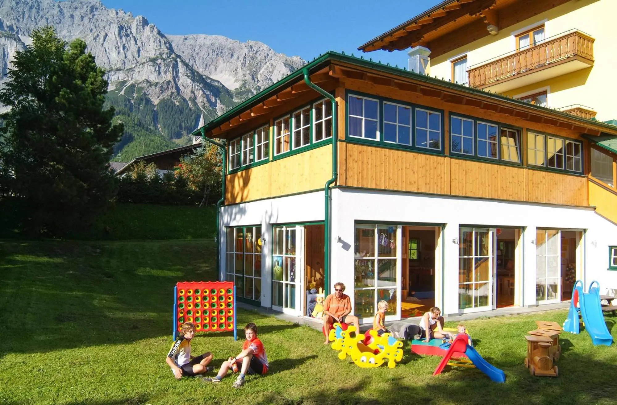 Children play ground in Hotel Matschner