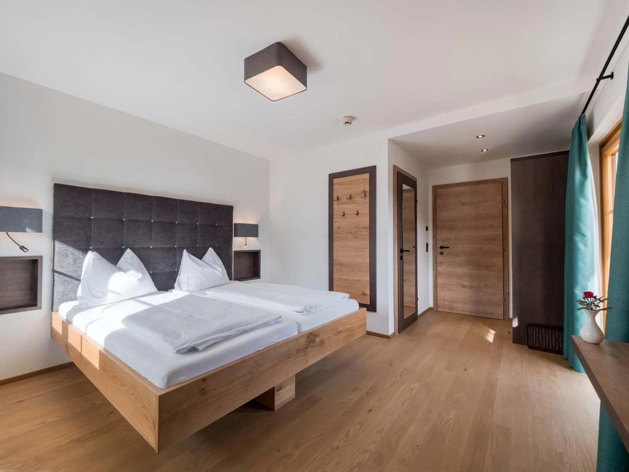 Bed in Hotel Matschner