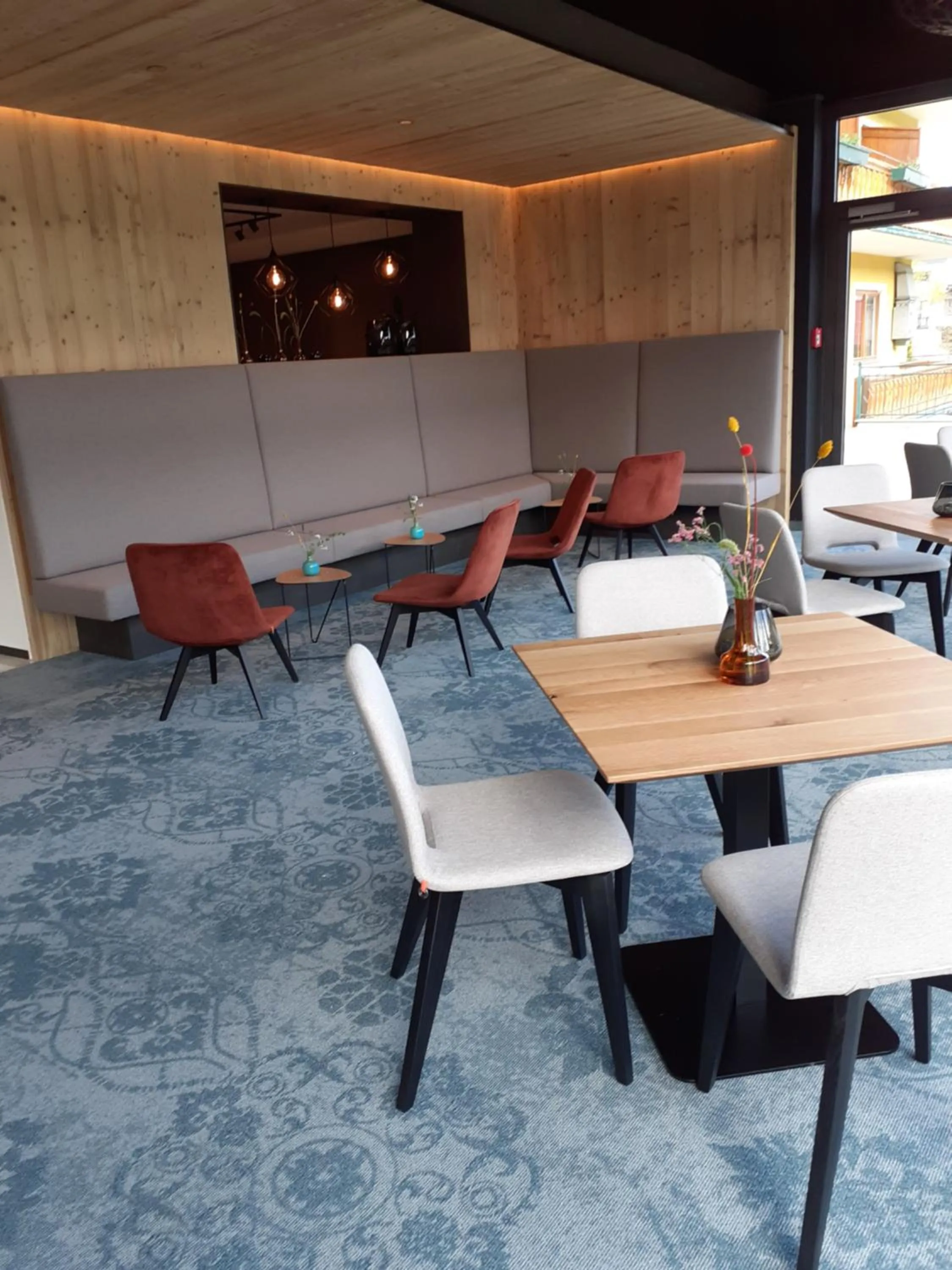 Seating area in Hotel Matschner