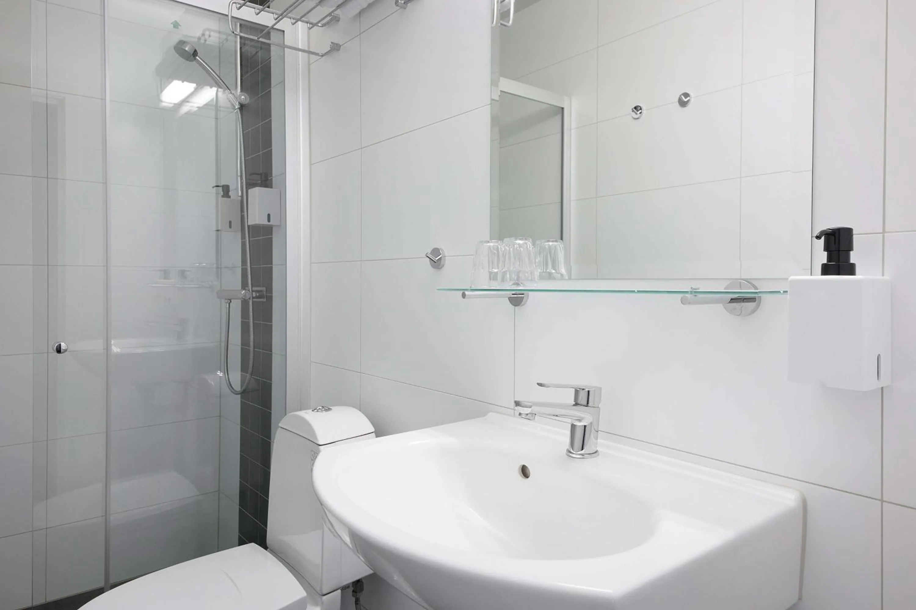 Bedroom in Scandic Vestfjord Lofoten