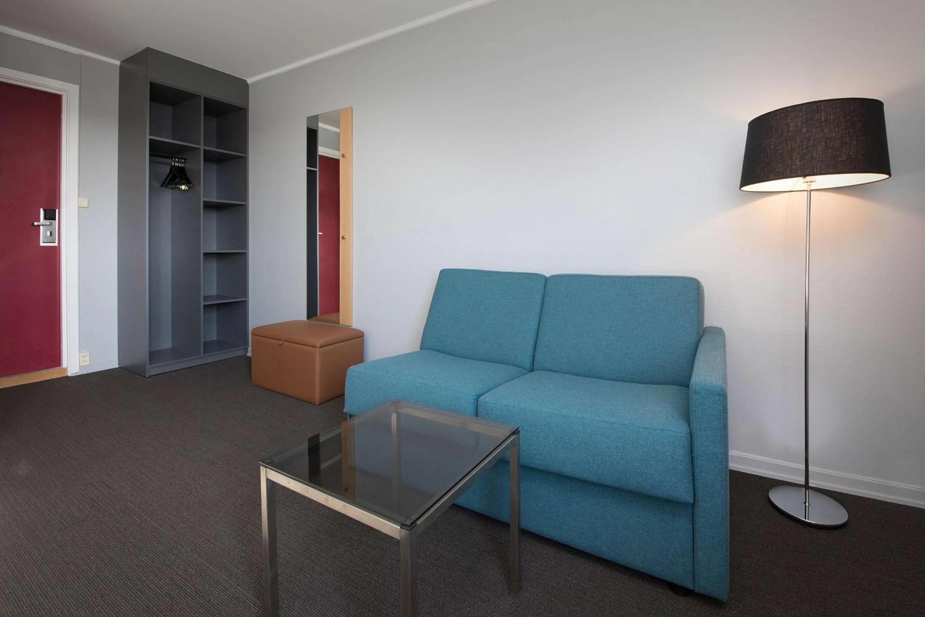 Living room in Scandic Vestfjord Lofoten