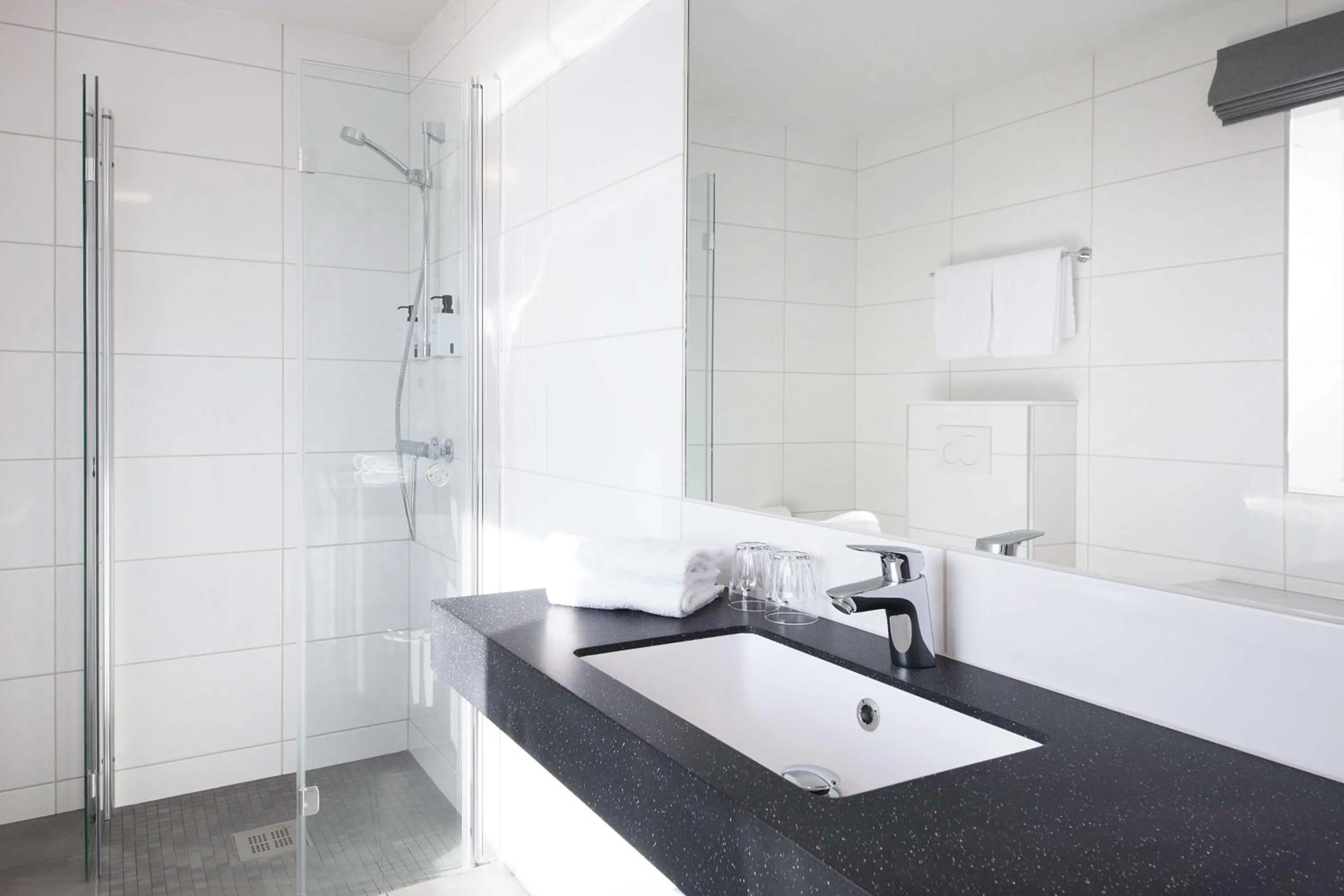 Bedroom in Scandic Vestfjord Lofoten