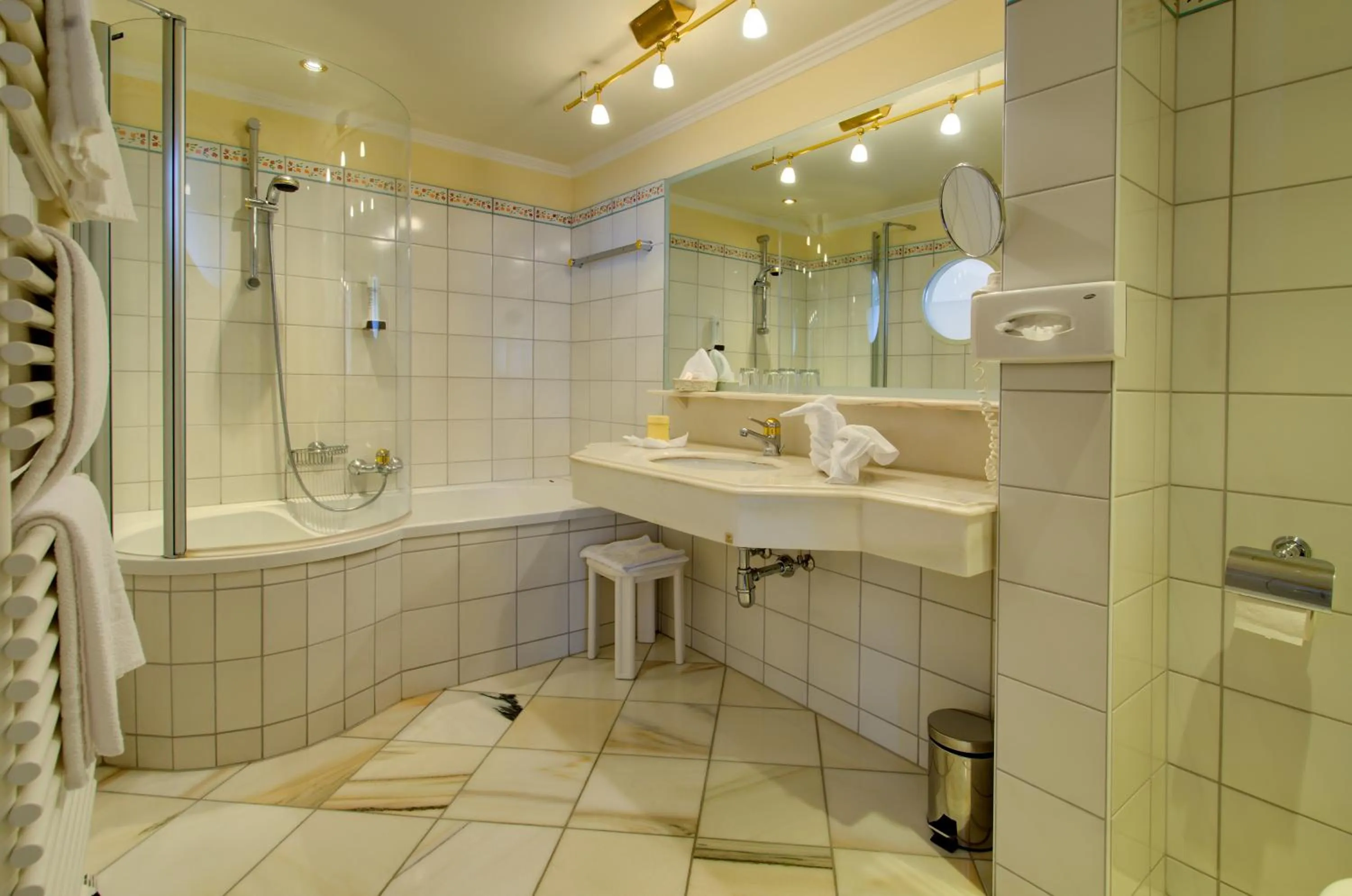 Bathroom in Boutique-Hotel Bauer