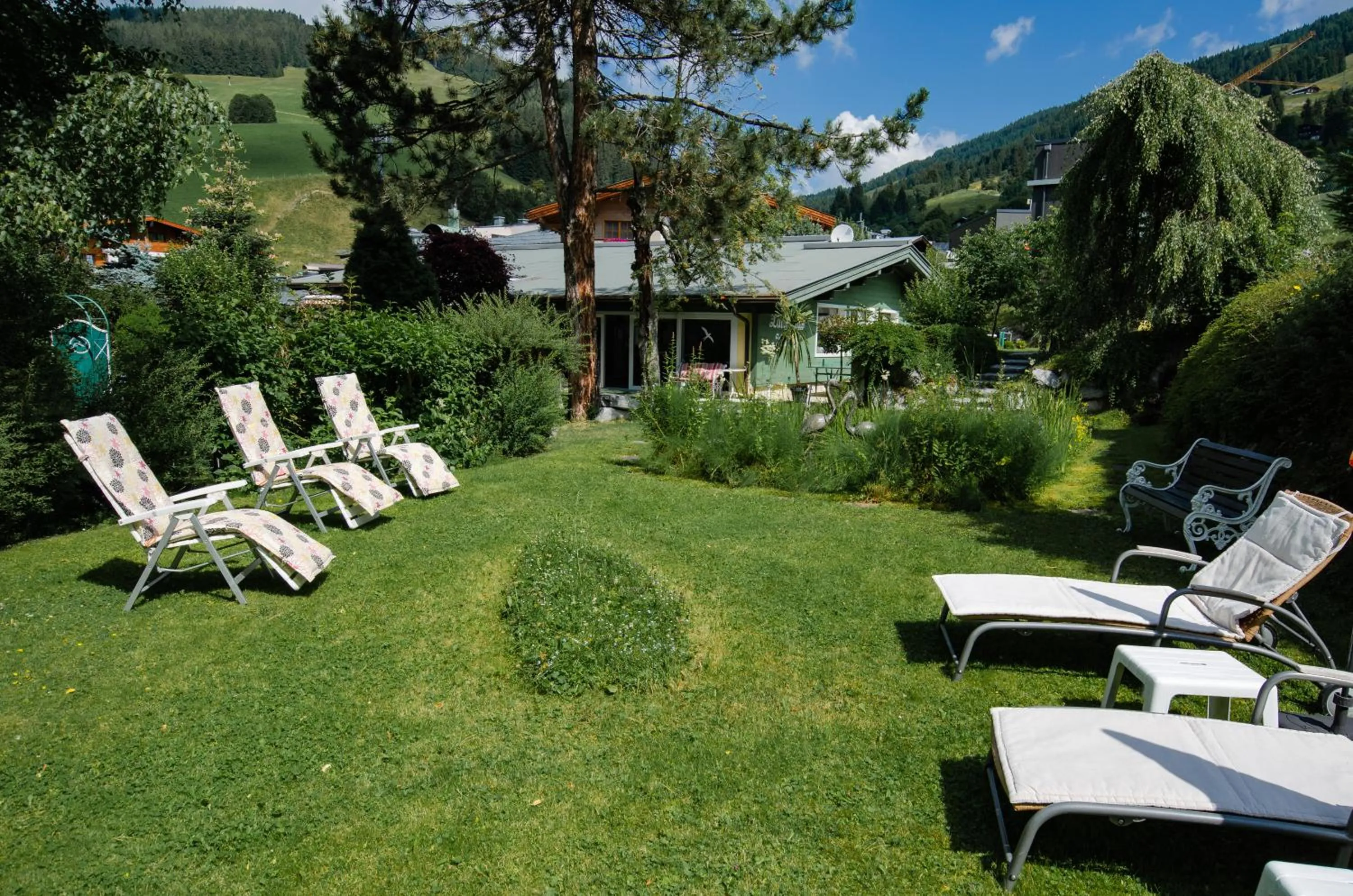 Garden in Boutique-Hotel Bauer