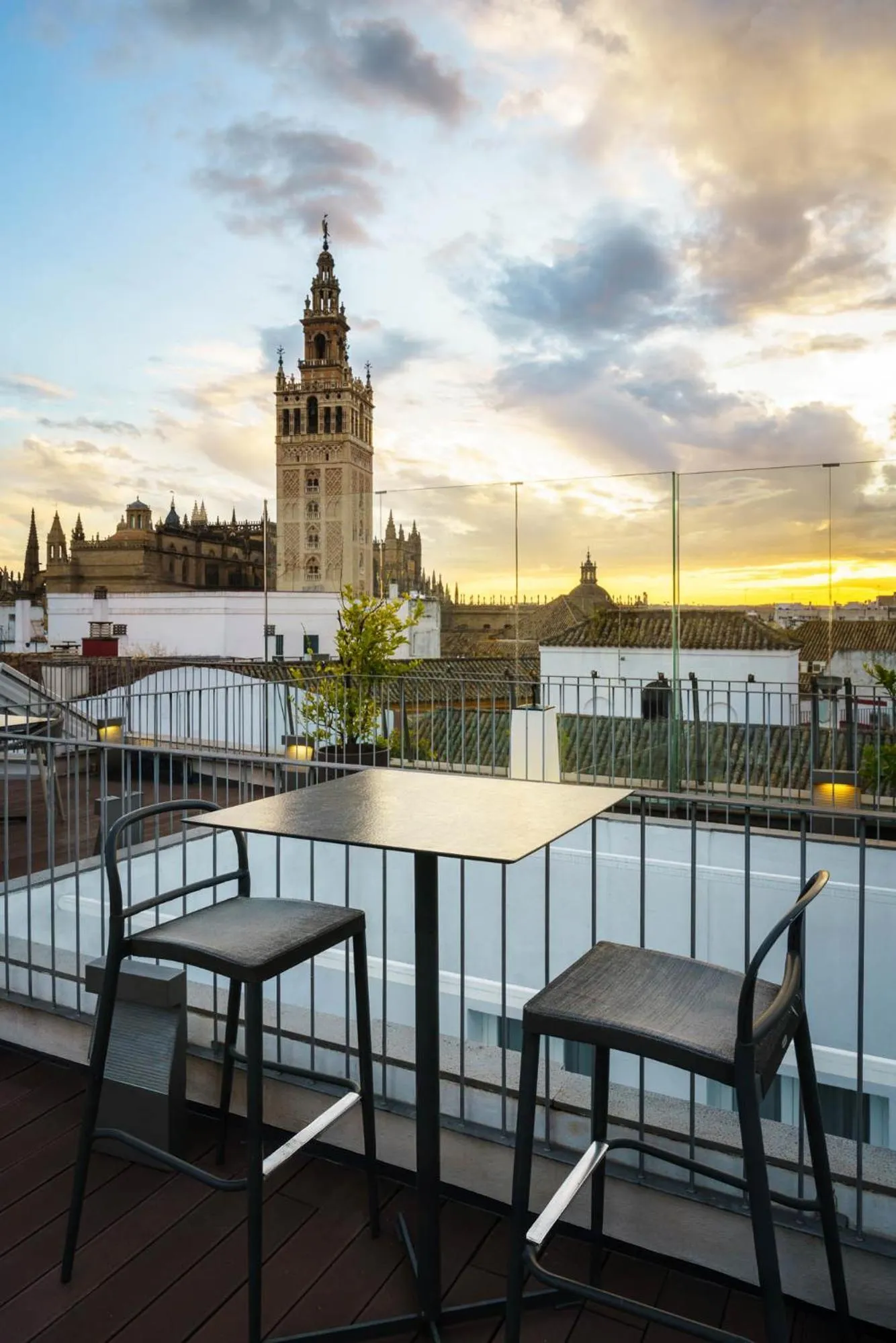 Balcony/Terrace in Eurostars Sevilla Boutique